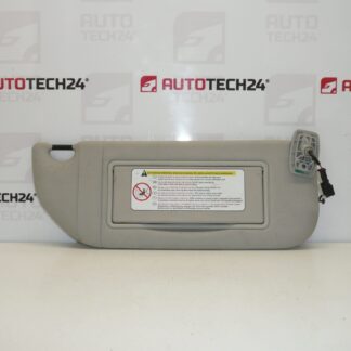 Pare-soleil Citroën C2 C3 éclairage - droit 8143KN