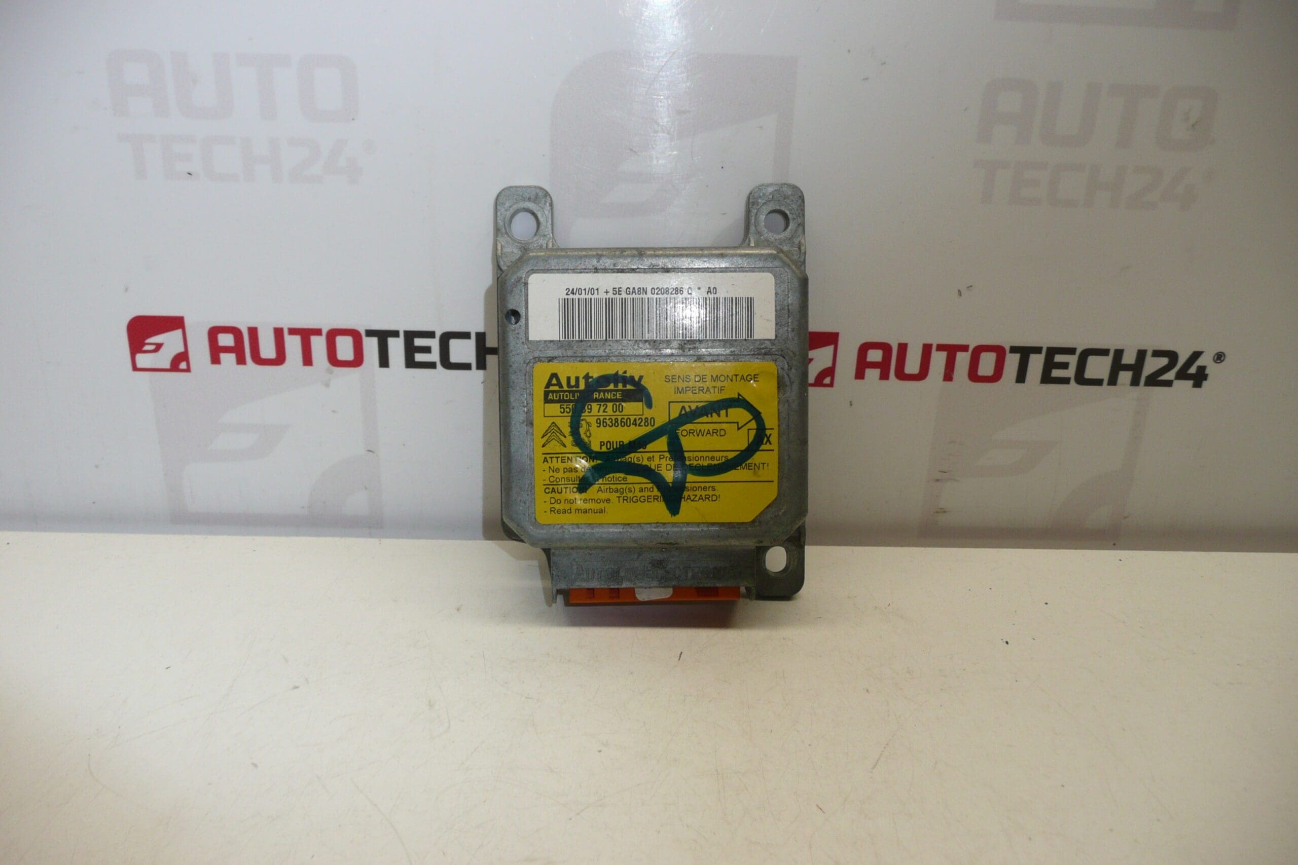 Unité d'airbag Citroën Berlingo I 9638604280