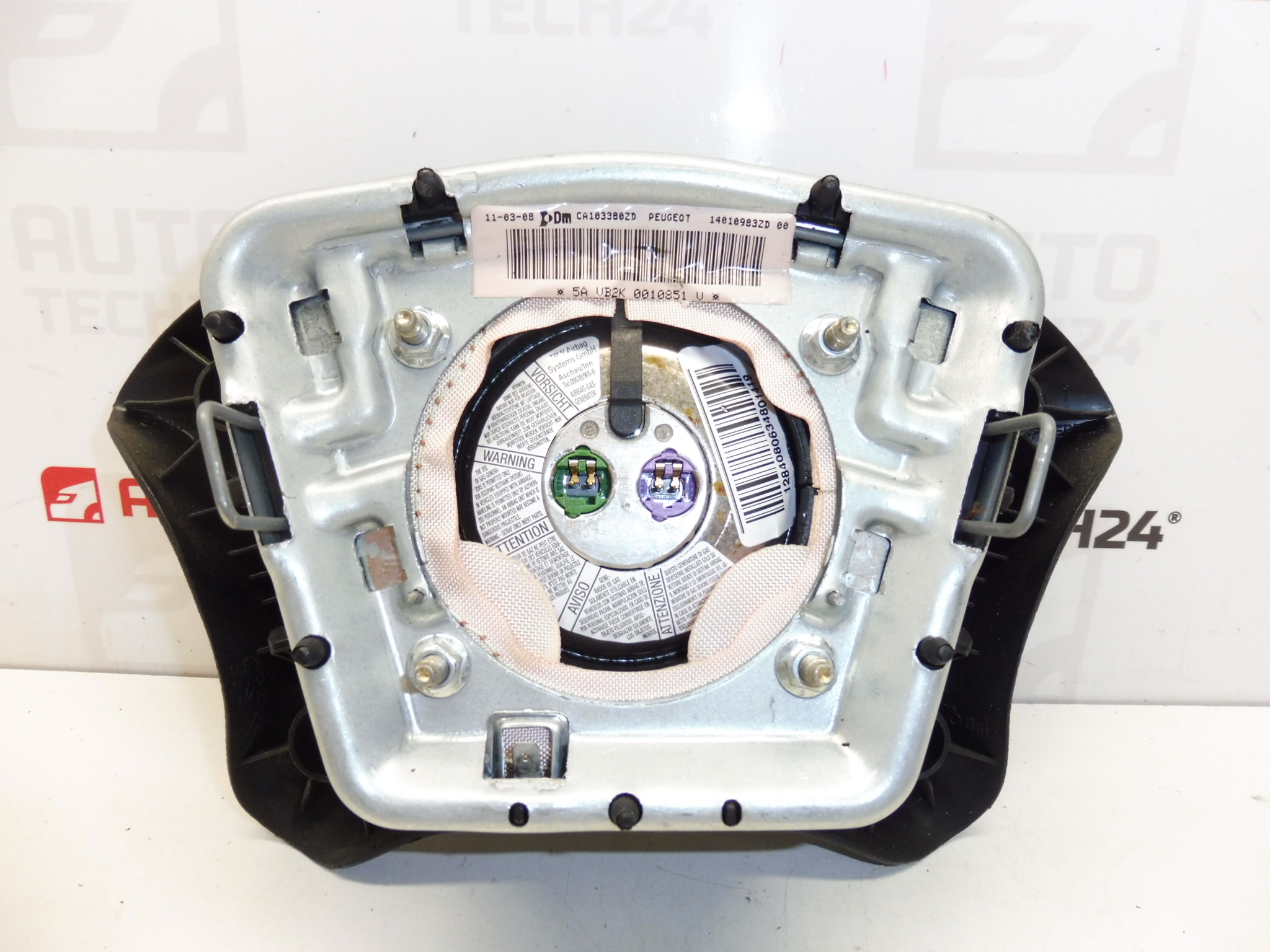 Airbag volant Peugeot 807 14010983ZD 4112LN