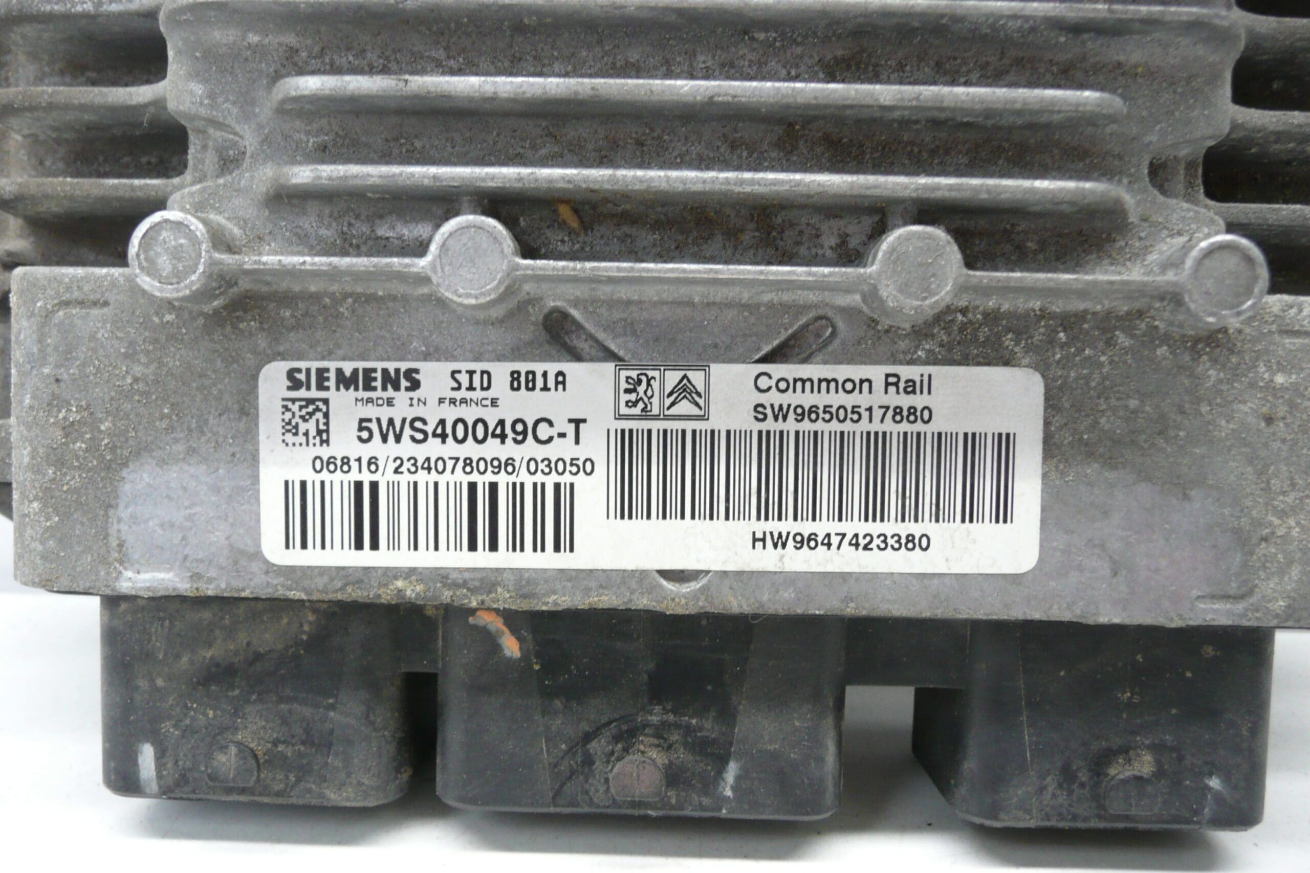 Calculateur Siemens SID 801A Citroën Peugeot 5WS40049C-T 1938TR
