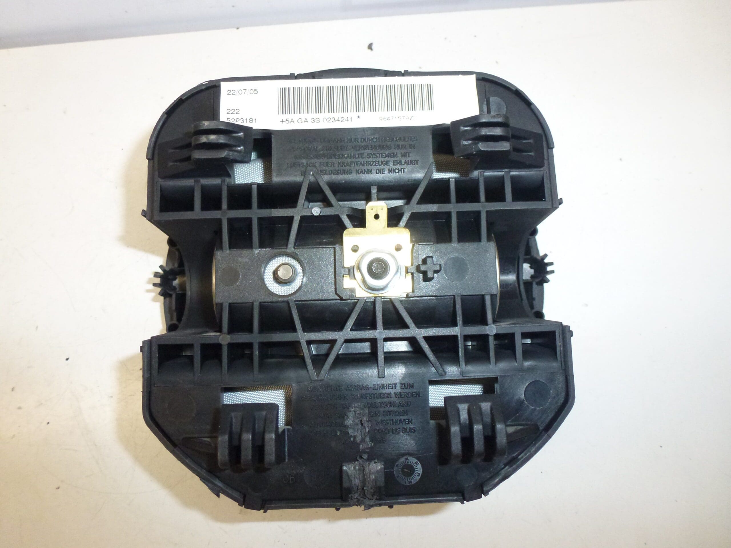 Airbag volant Citroën C4 96471578ZD 4112HF