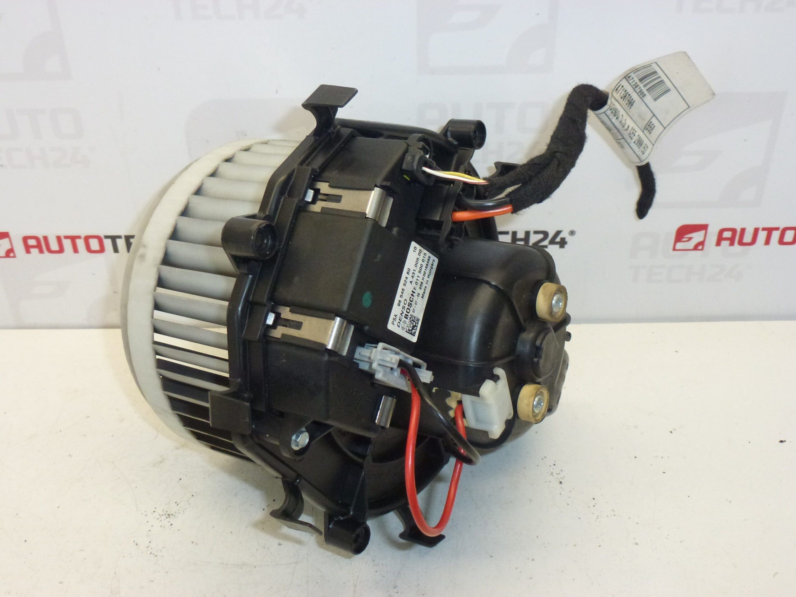 Ventilateur de chauffage avec régulateur Citroën Peugeot 9654652480