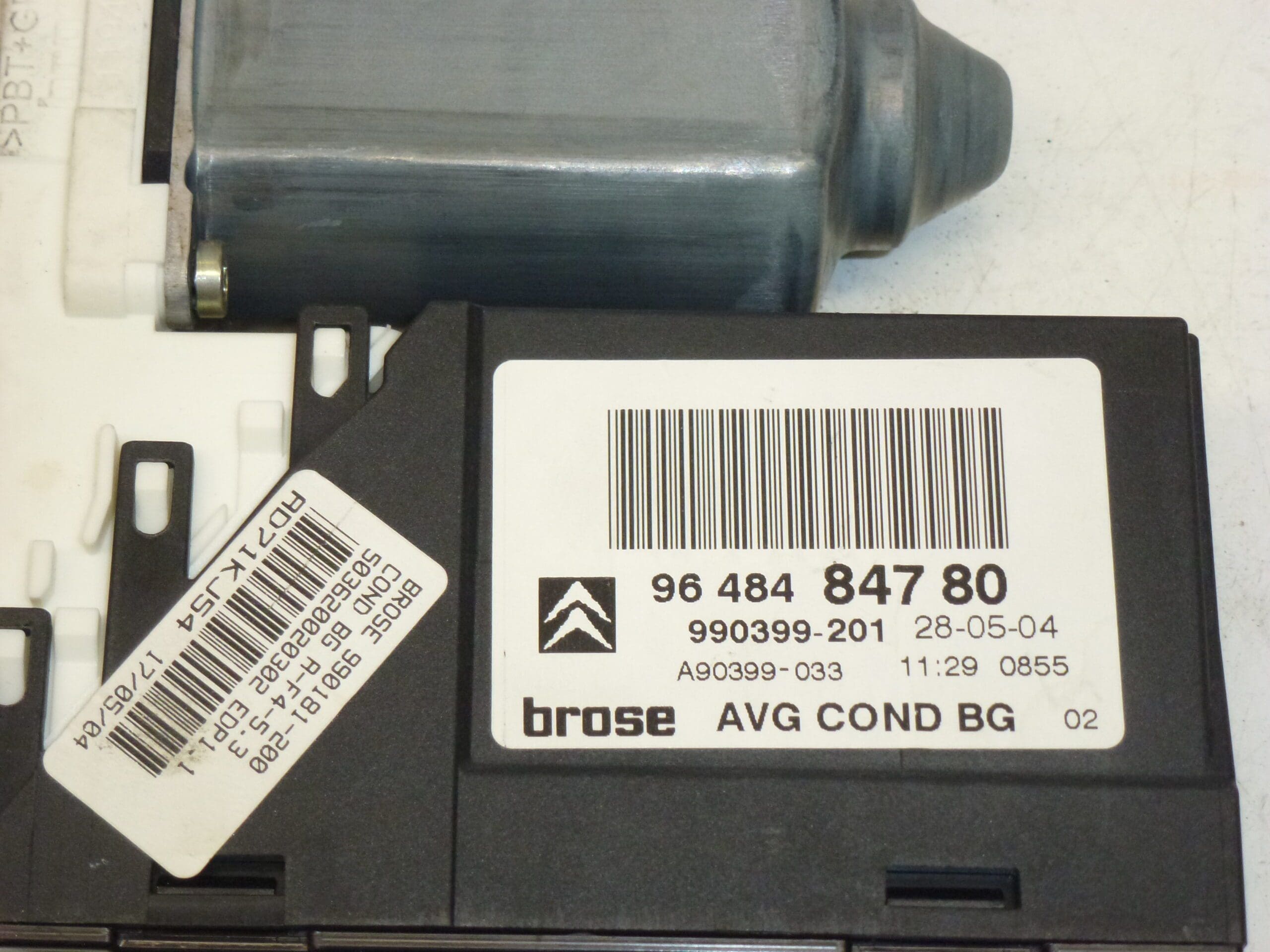 Moteur de lève-vitre avant gauche Citroën C5 9648484780 9221P3