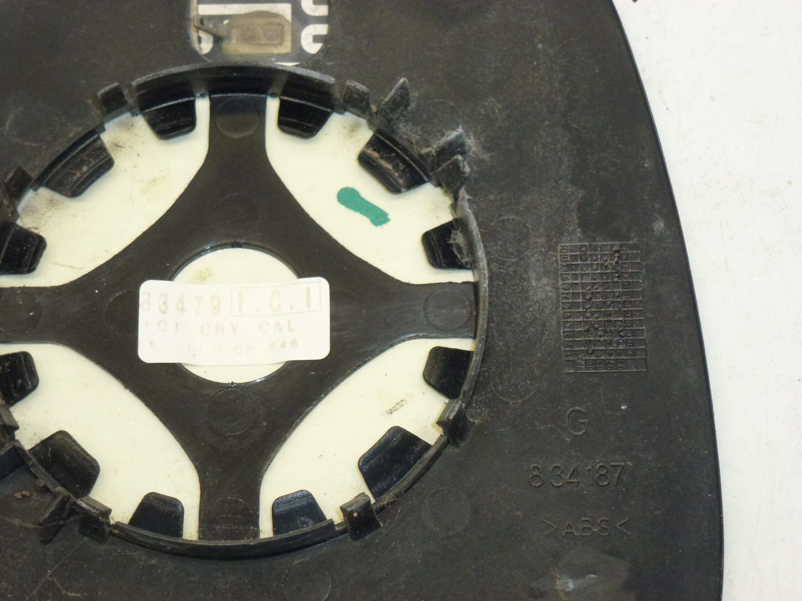 Glace rétroviseur gauche Citroën Peugeot chauffant 8151W3