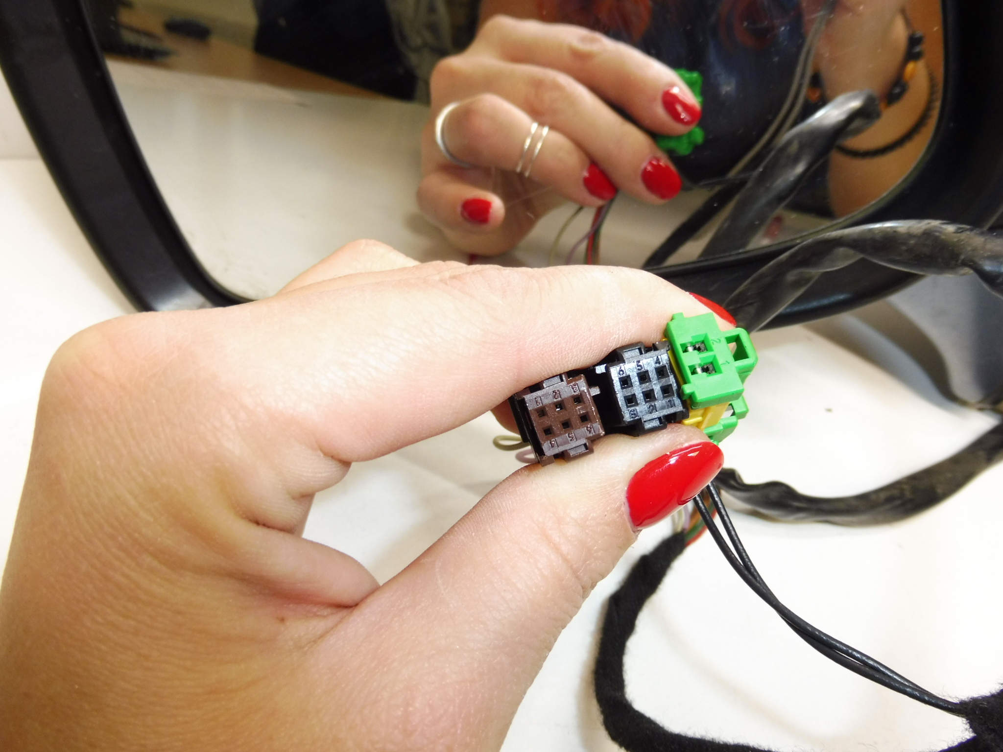 Rétroviseur gauche gris EZW Citroën C8 14009348ZW 8153FS