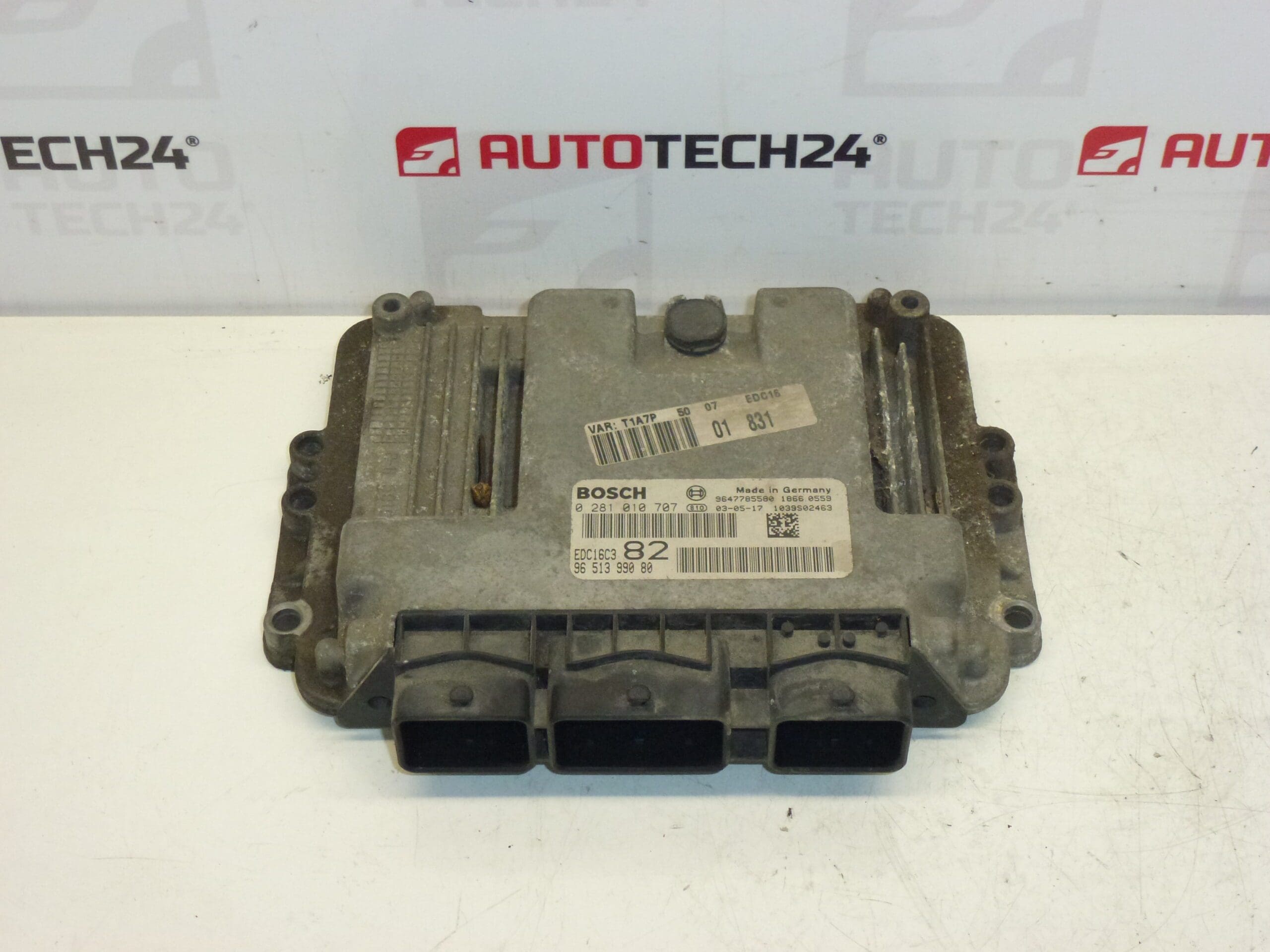 ECU Bosch EDC16C3 1.4 HDI 0281010707 9651399080