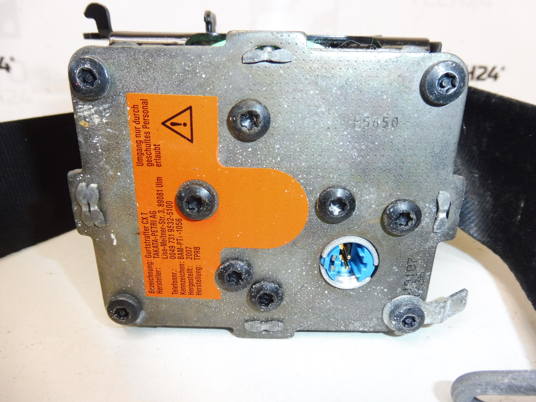 Ceinture de sécurité droite Citroën C4 Picasso 9654964377 8974XG