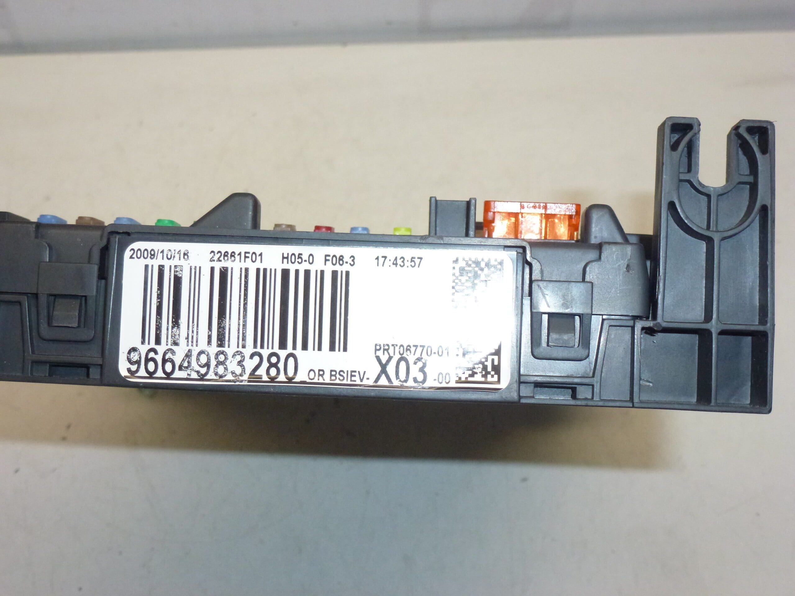 BSI Valéo BSIEV-X03-00 H05-0 9664983280 1663371480