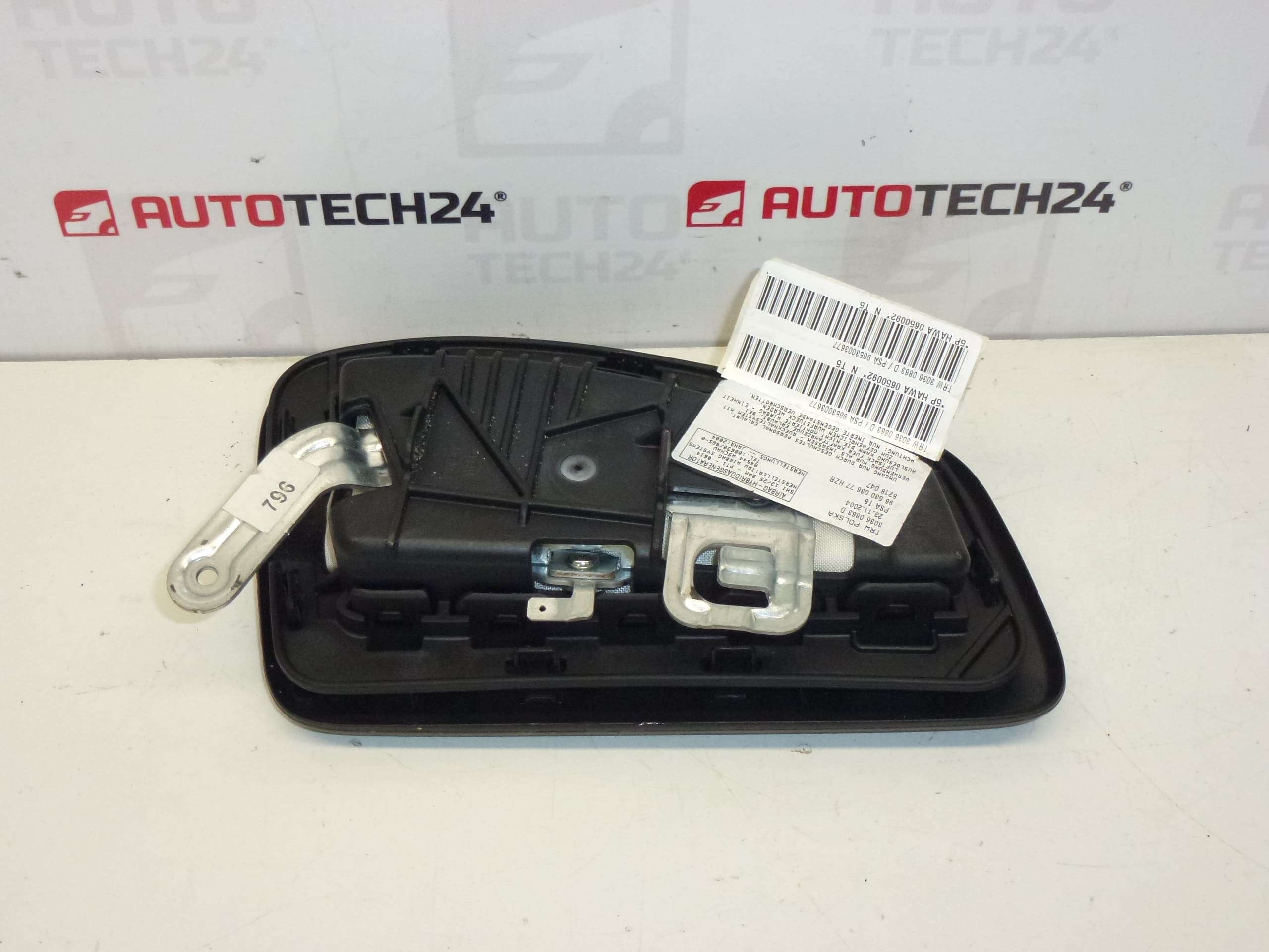 Airbag siège droit Peugeot 307 9653003677 8216LQ