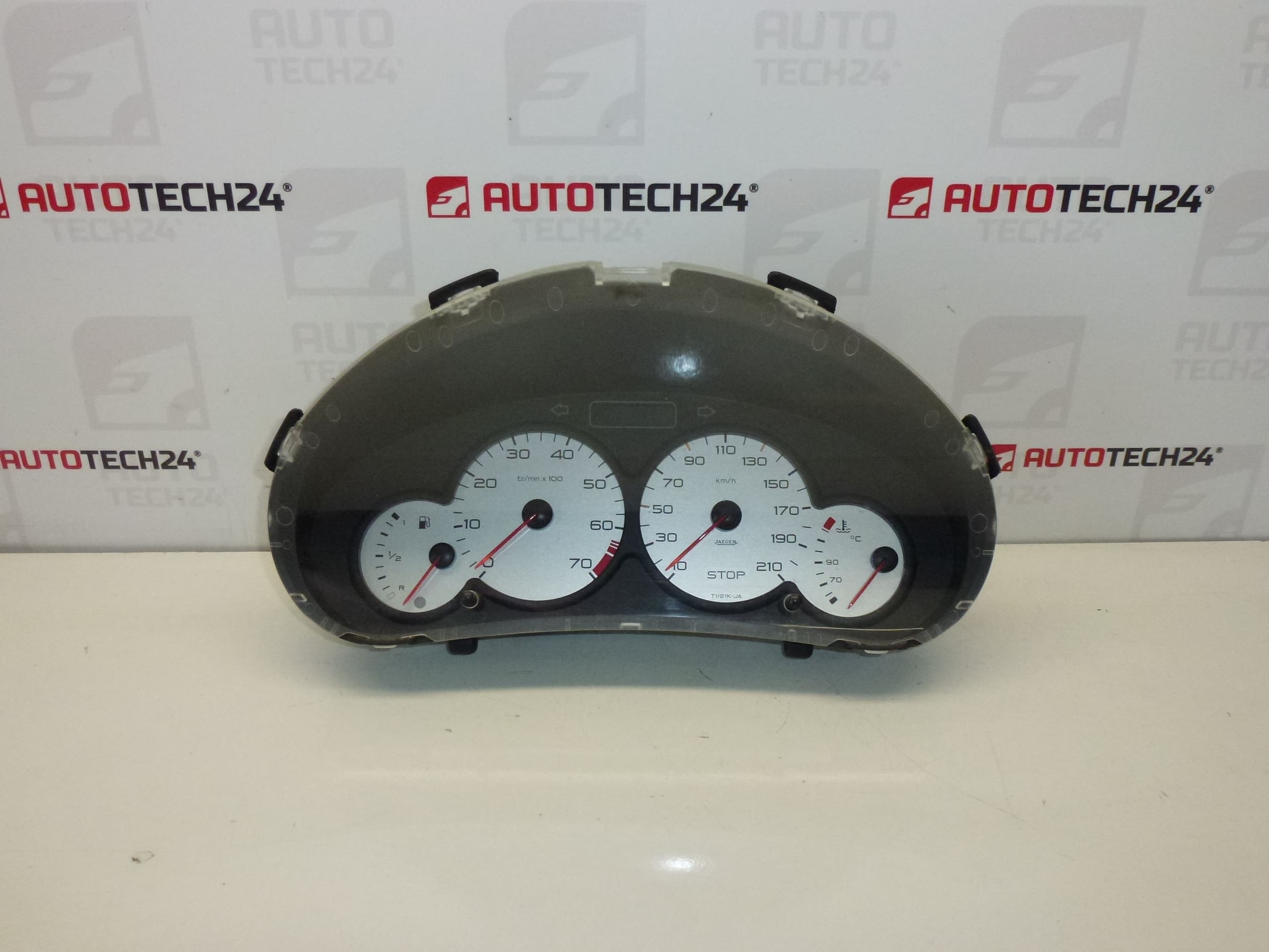 Alarmes compteur Peugeot 206 kilométrage 136000 km 9648836680 6104VA