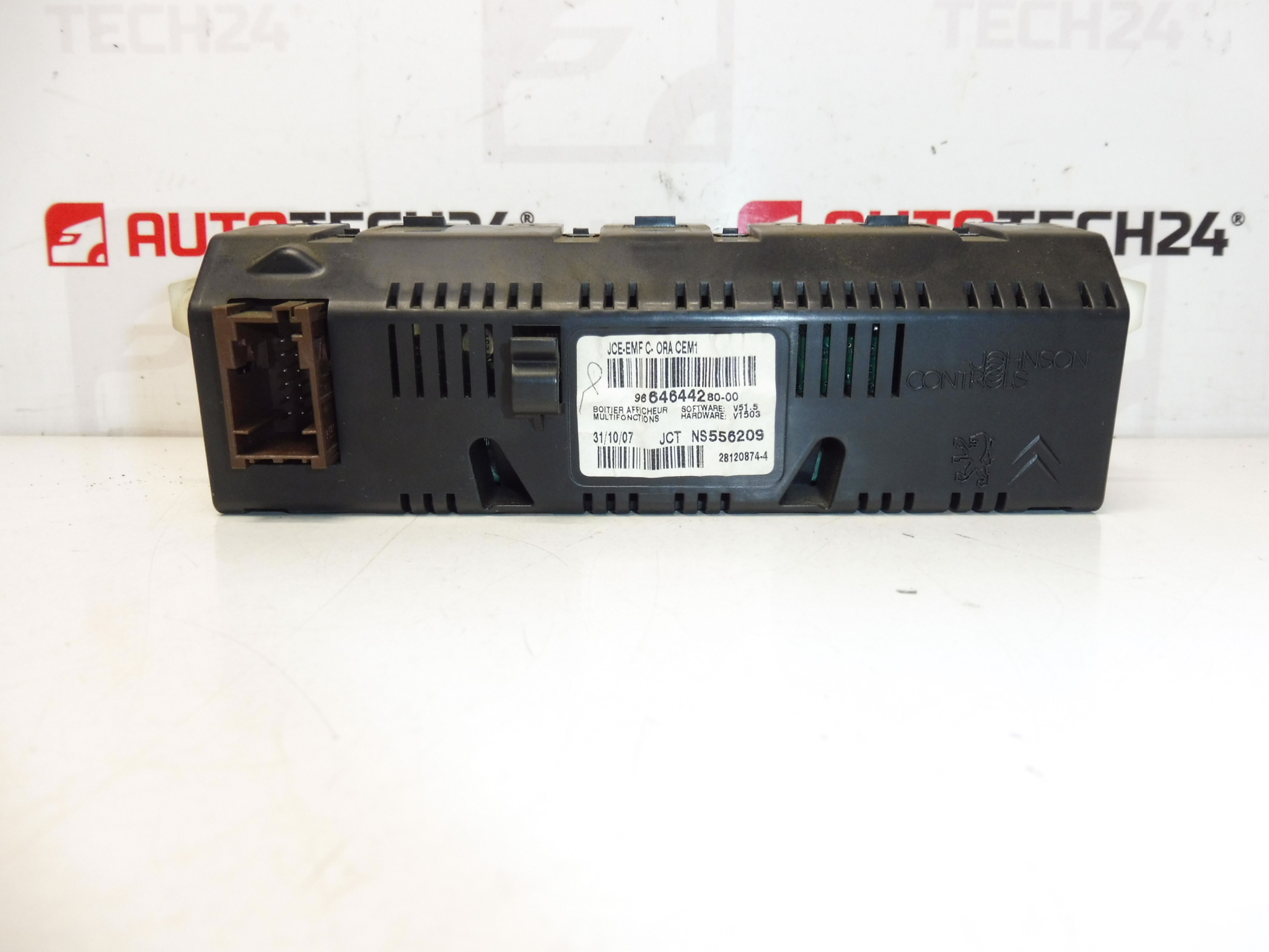 Afficheur radio ordinateur Peugeot 307 9664644280