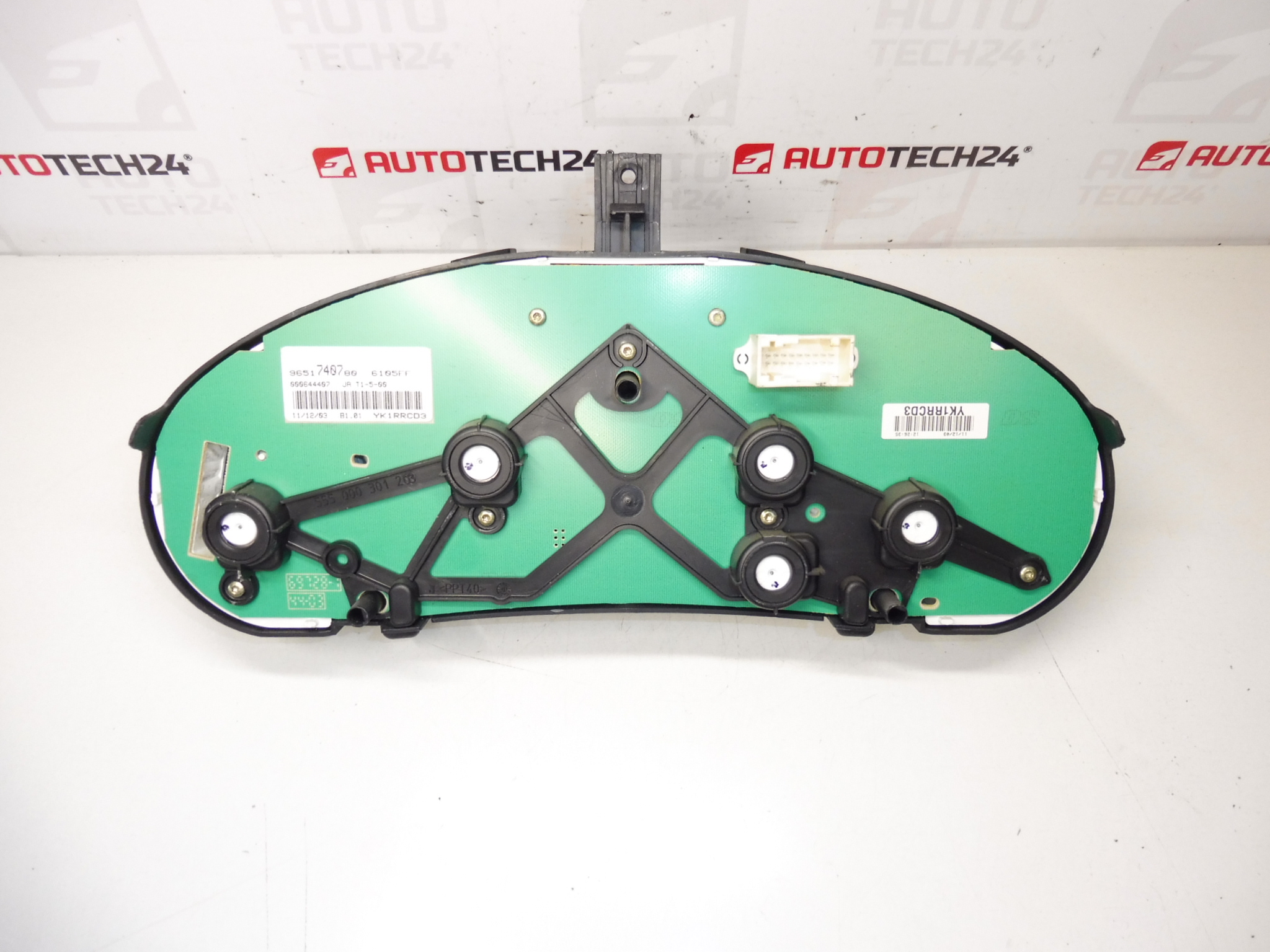 Compteur de vitesse Peugeot 206 9656696680 6105FF