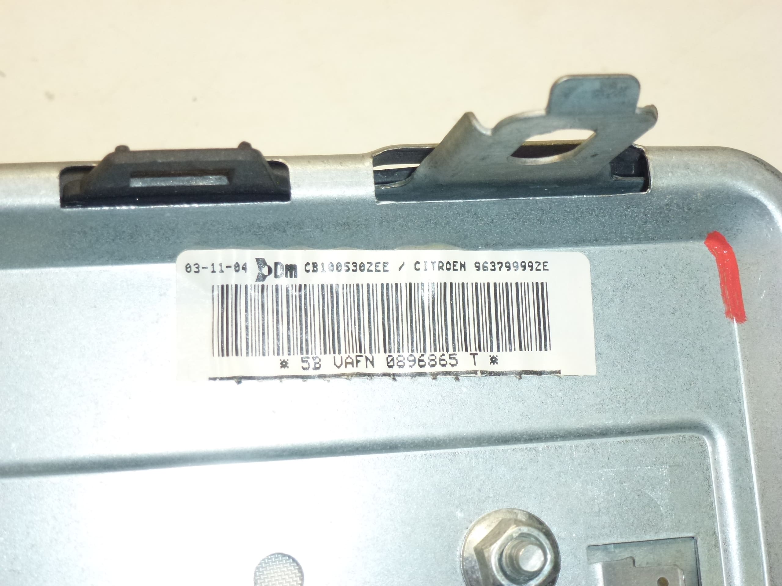 Airbag passager Citroën C2 C3 96379999ZE 8216Y4