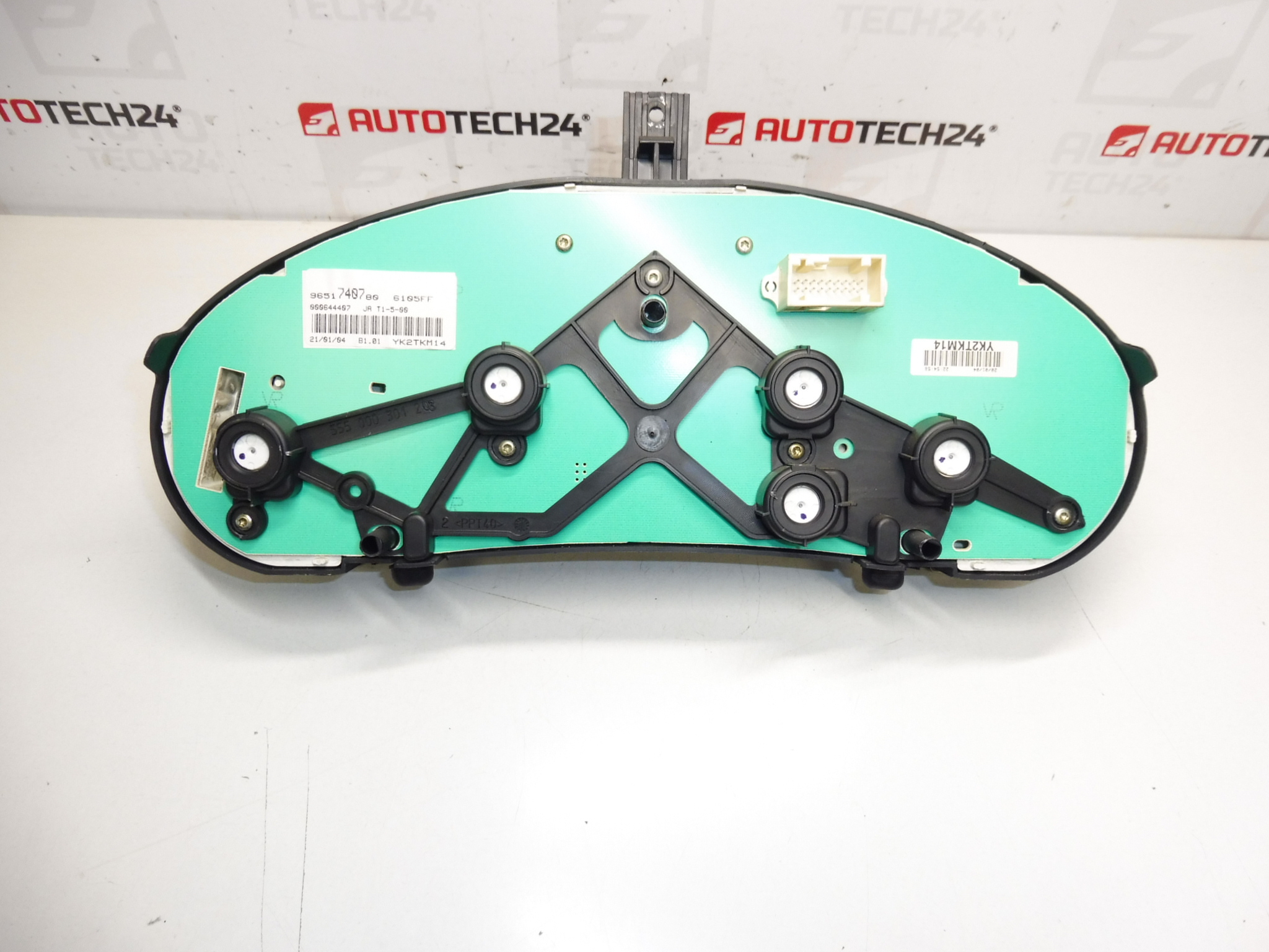 Compteur de vitesse Peugeot 206 9651740780 61056LT