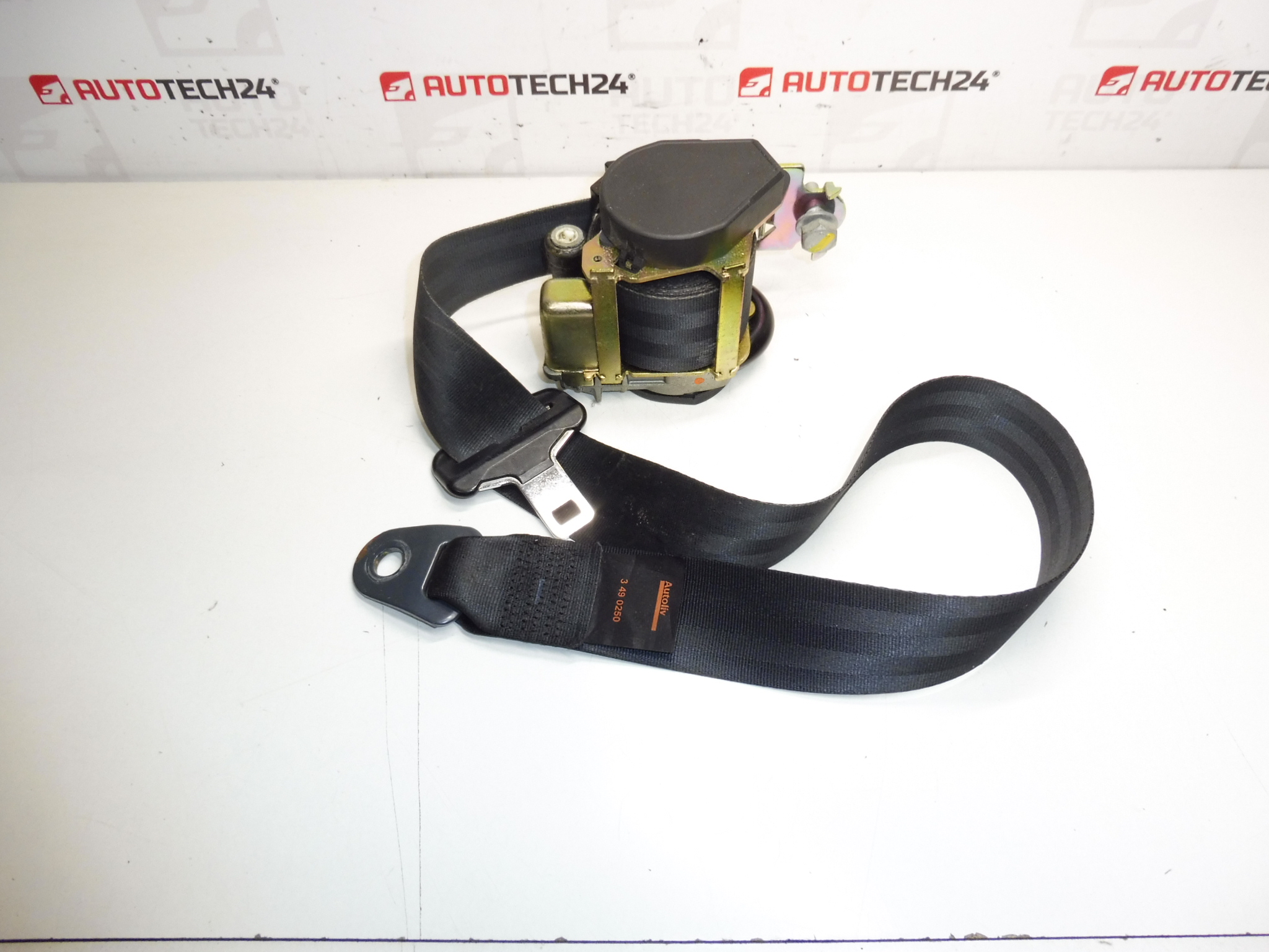 Pyroceinture gauche, ceinture de sécurité Peugeot 206 CC 96483380XX 8974HF