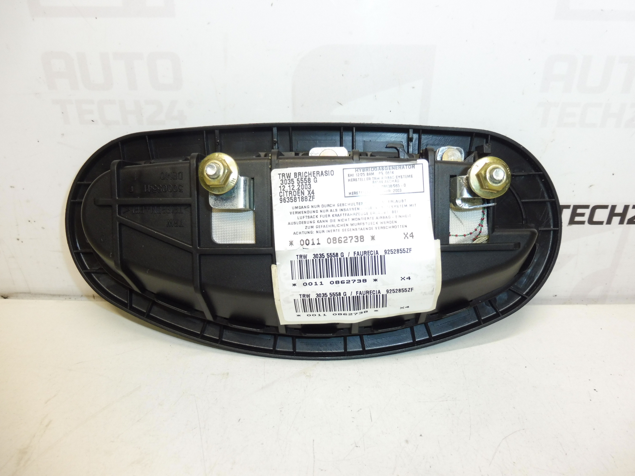 Citroën C5 I et II 96358188ZF 8216W3 Airbag latéral