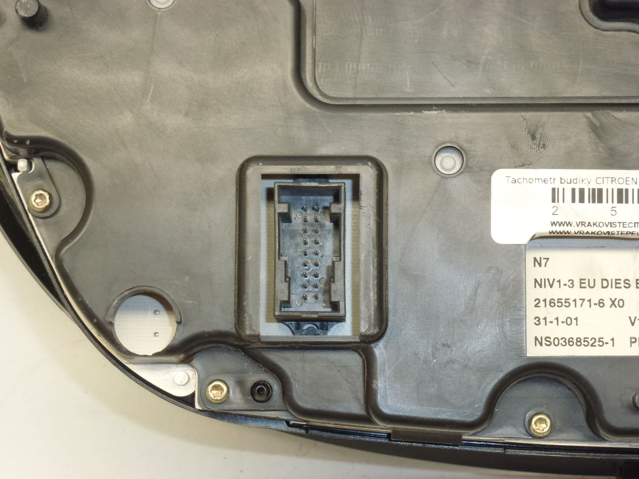 Compteur de vitesse avec alarmes Citroën Xsara Sagem 9643206580