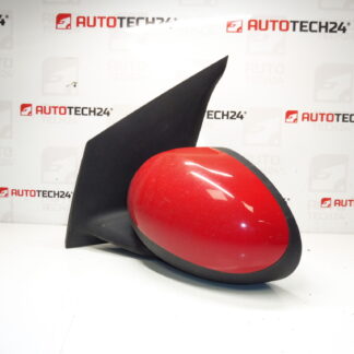 Rétroviseur gauche rouge Citroën C1 Peugeot 107 87940-0H010 87940-0H011