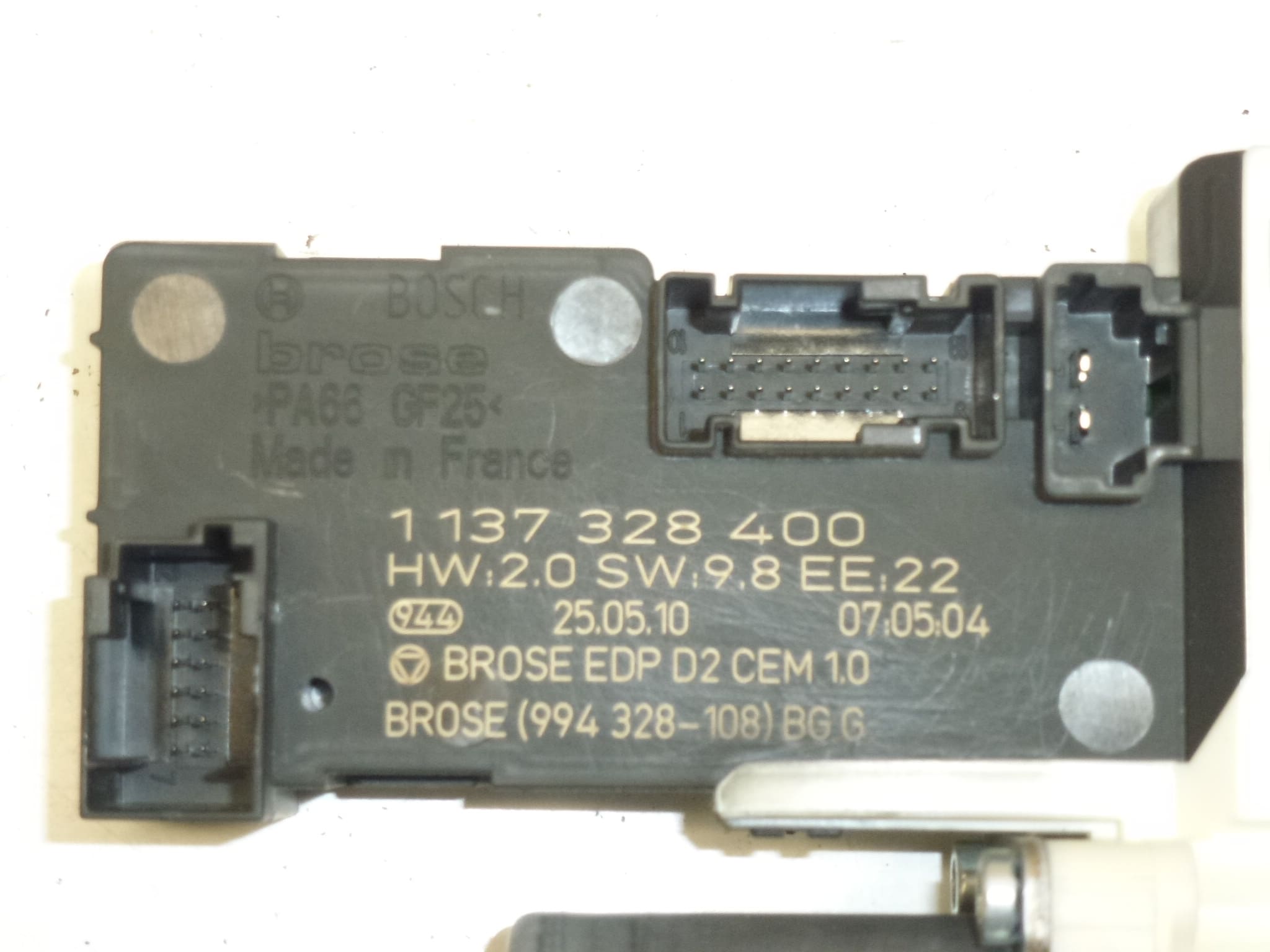 Moteur Lève Vitre Gauche Peugeot 407 9663036480 9221Z0