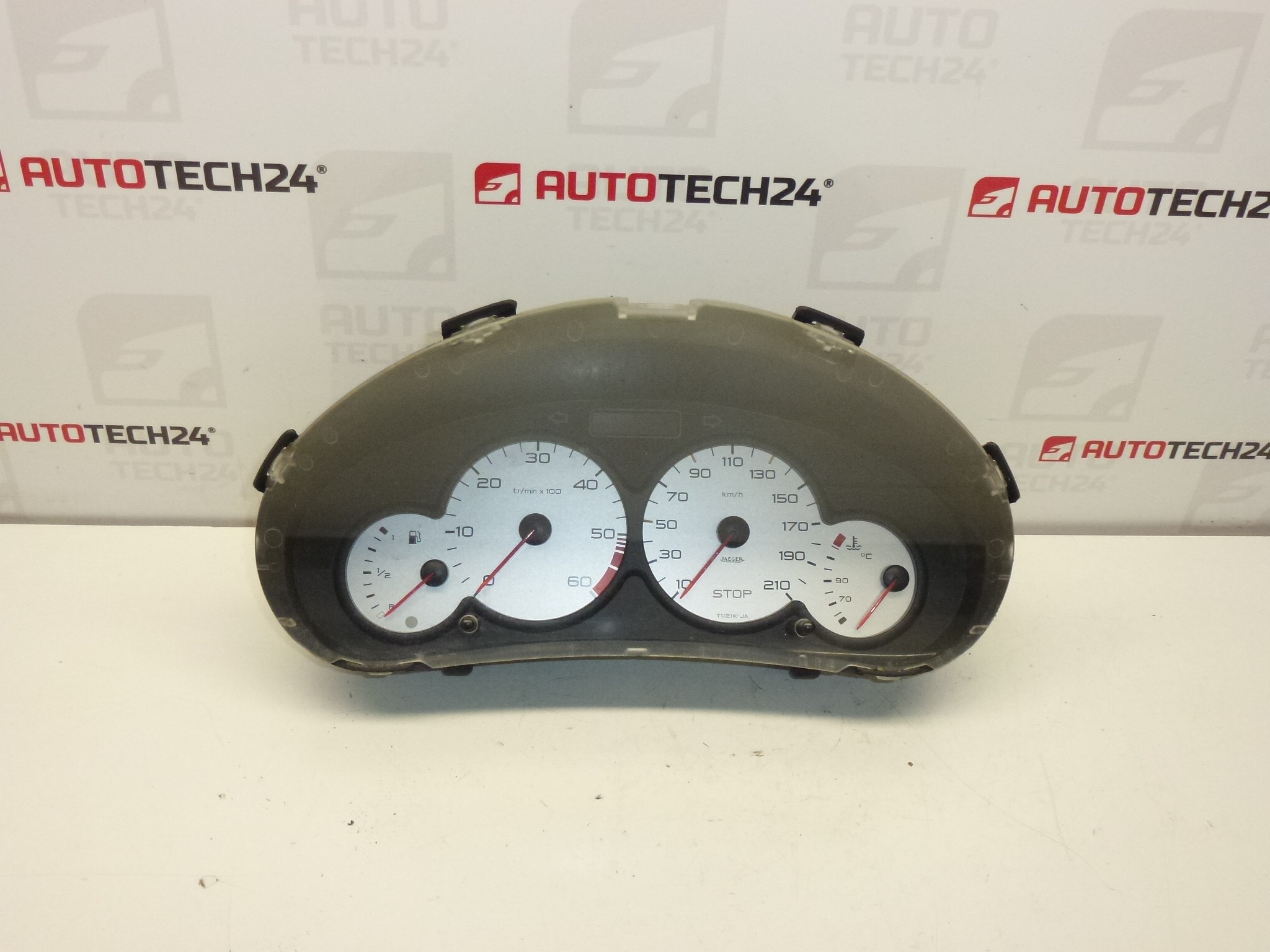 Tachymètre Peugeot 206 9651740280 6106LK 6105EY