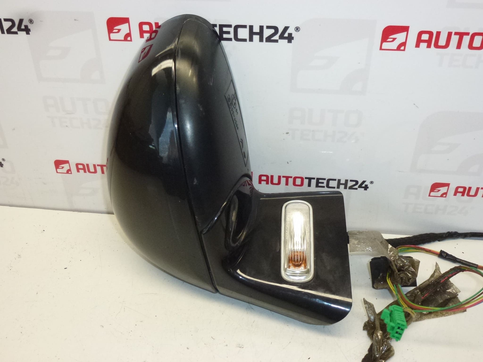 Rétroviseur gauche noir métallisé Citroën C4 8149EL