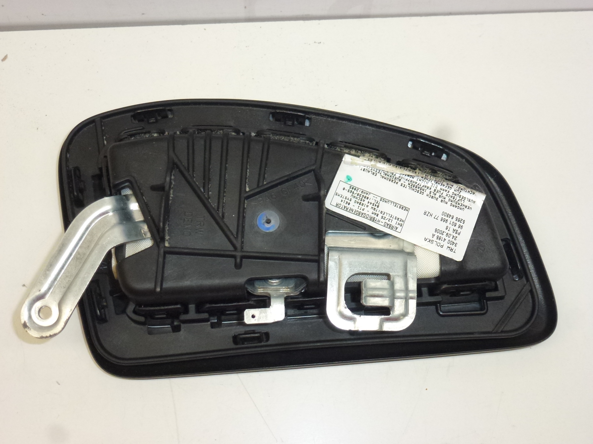 Airbag siège droit Peugeot 307 9660196677 8216LQ