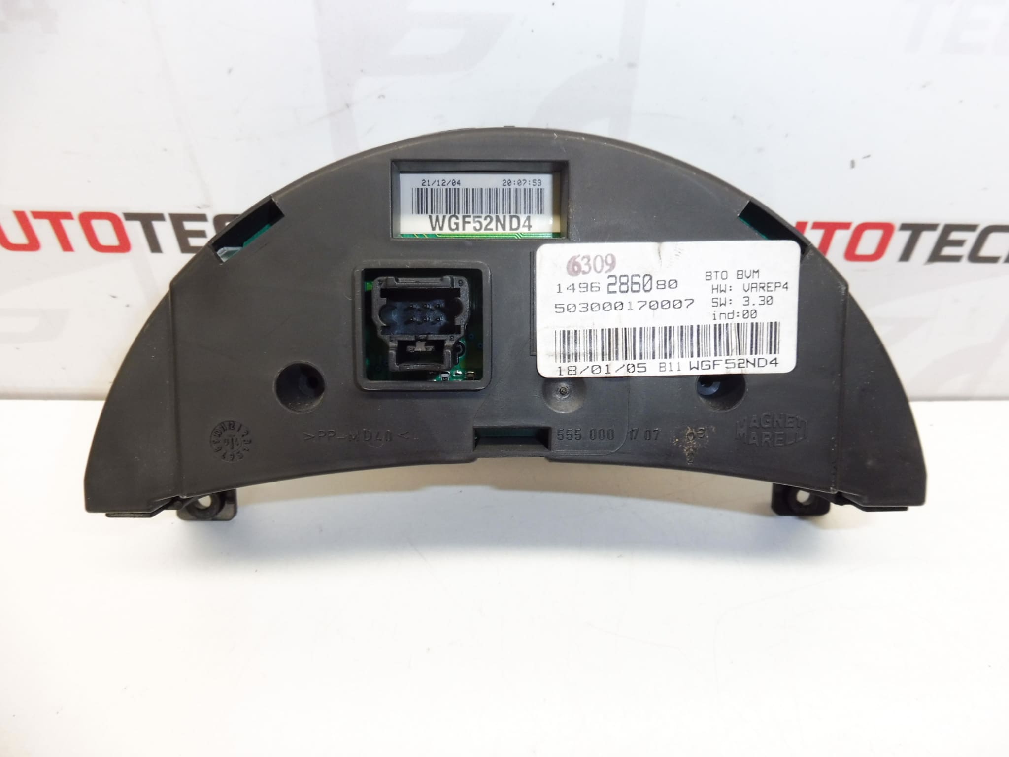 Affichage Magneti Marelli 222000 km Citroën C8 Peugeot 807 1496286080 – Image 2