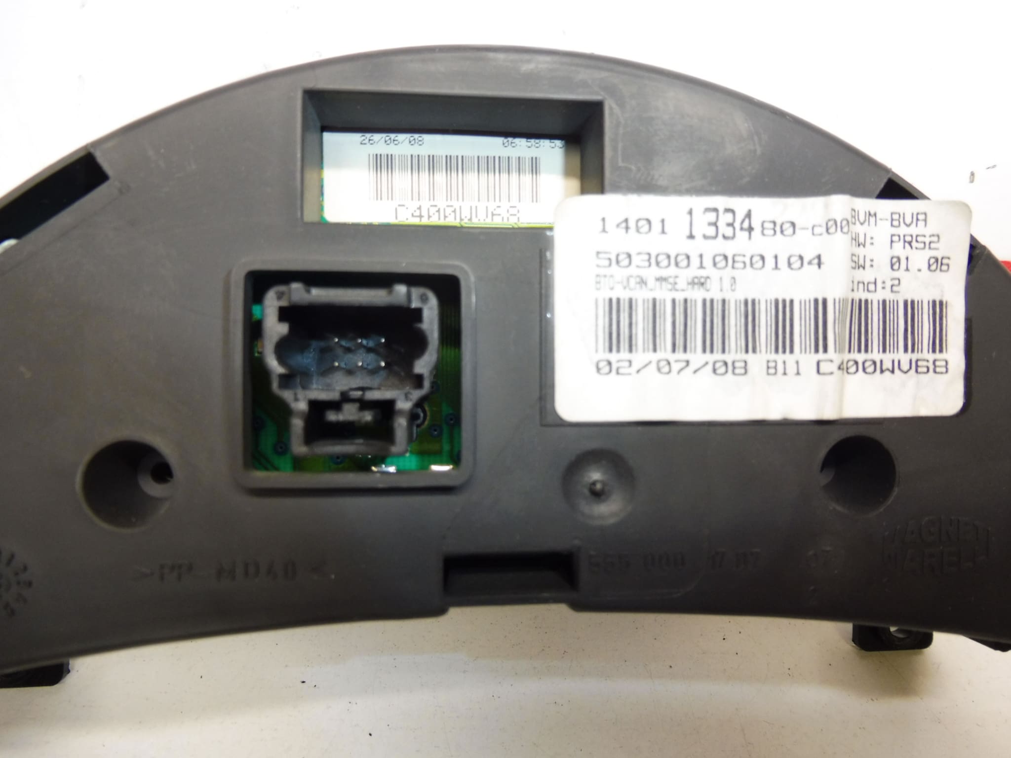 Affichage Magneti Marelli 304600 km Citroën C8 Peugeot 807 1401133480 610326 – Image 2