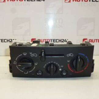 Commande chauffage climatisation Peugeot 207 N102079B 6451TK