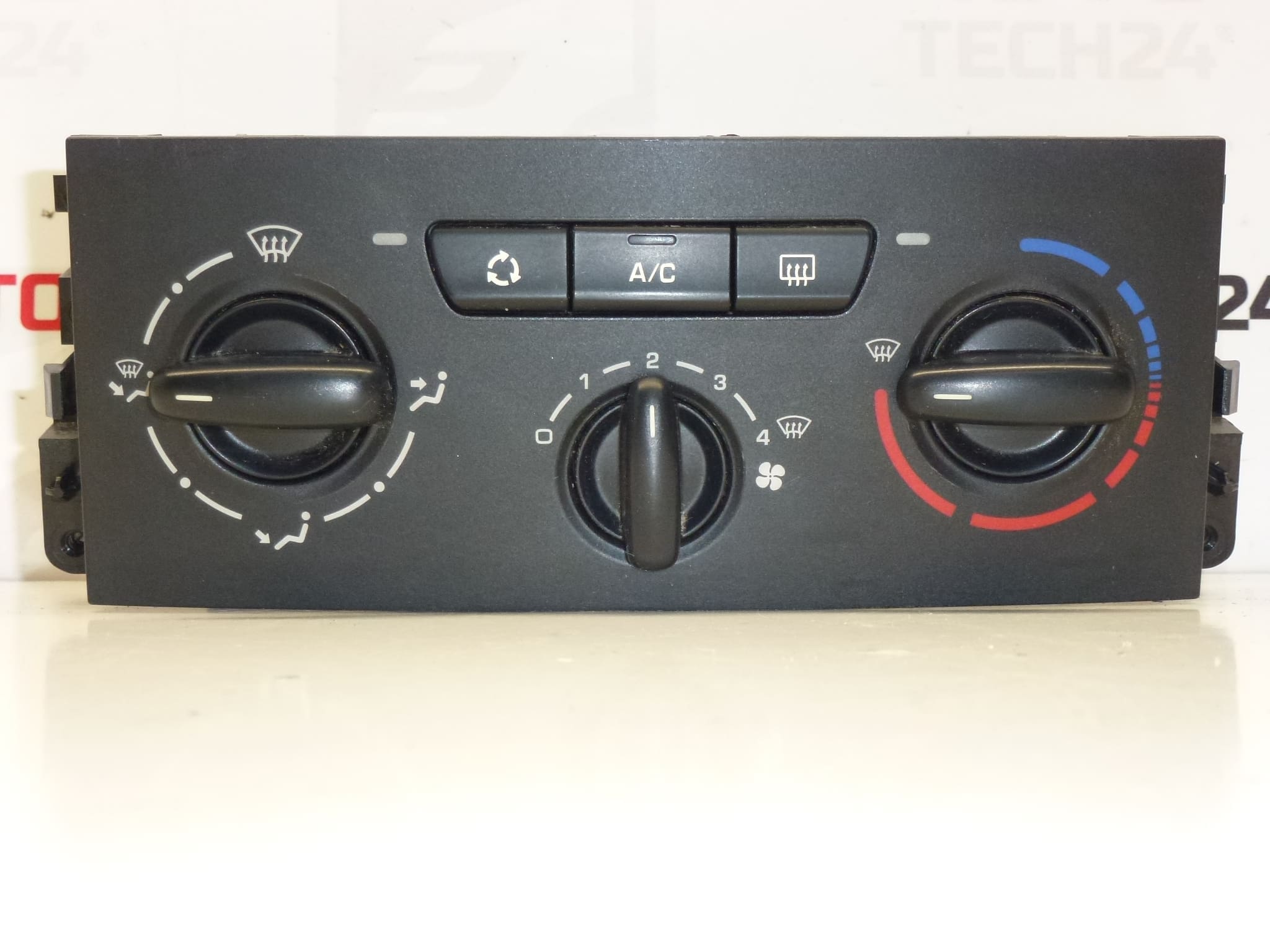Interrupteur De Climatisation/chauffage Pour Peugeot 206 207 307, Citroën C2 Et Picasso - Remplace 9624675377