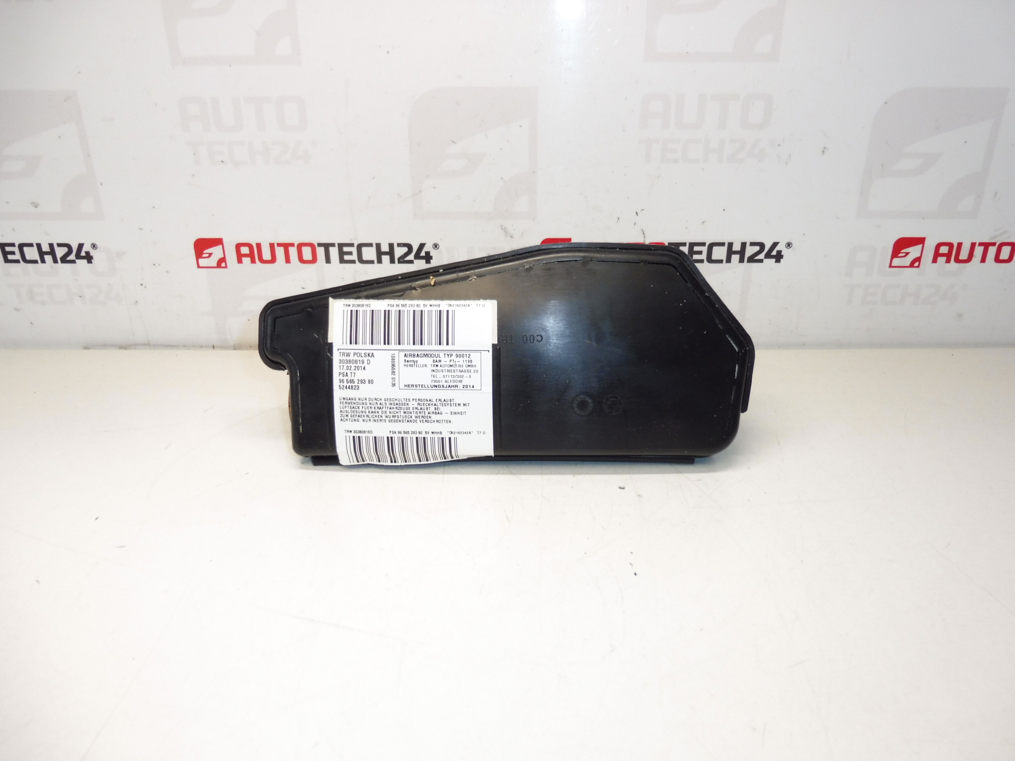 Airbag siège passager Peugeot 308 9656529380 8216SF