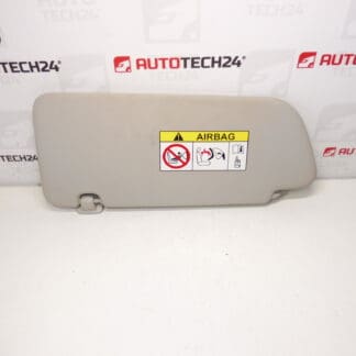Visor solaire Peugeot 308 Right16115133BJ