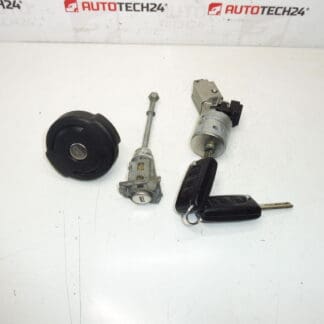 Ensemble de verrous 2 touches Citroën C5 X7 4162NS 4162KF