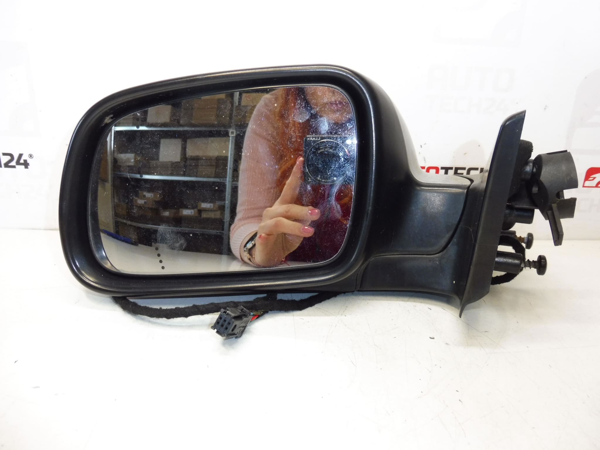 Rétroviseur latéral gauche Peugeot 307 vert ETSC 8149AW – Image 2