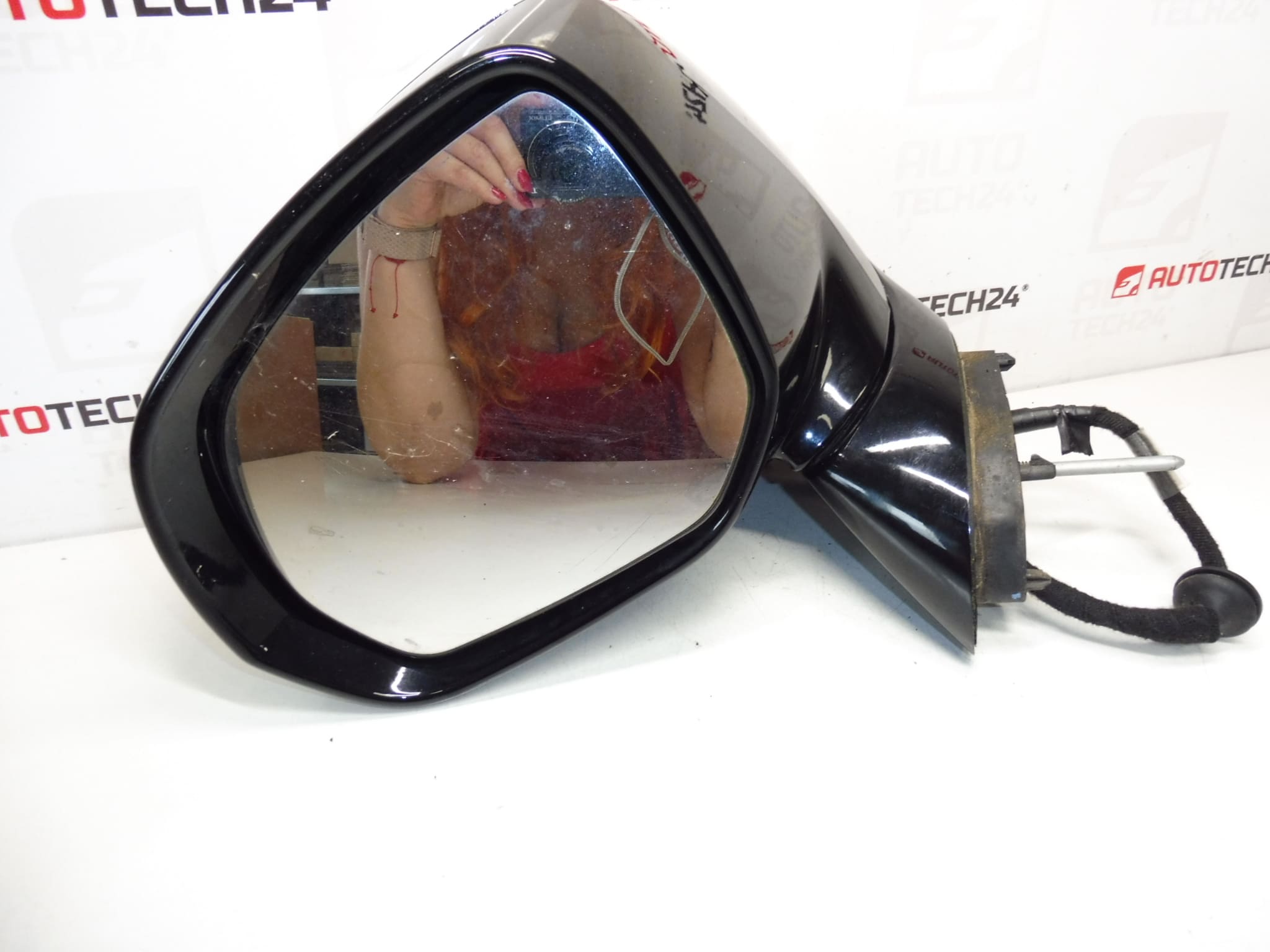 Rétroviseur extérieur gauche chromé Citroën C3 Picasso 1609347480 – Image 2