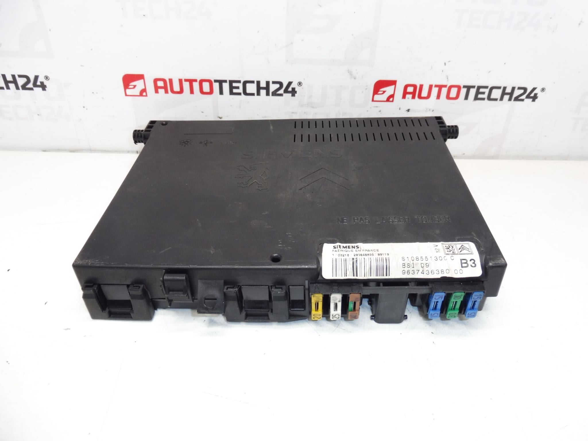 BSI D9 Siemens pour Citroën/Peugeot 9637436380 (d'occasion) – Image 2