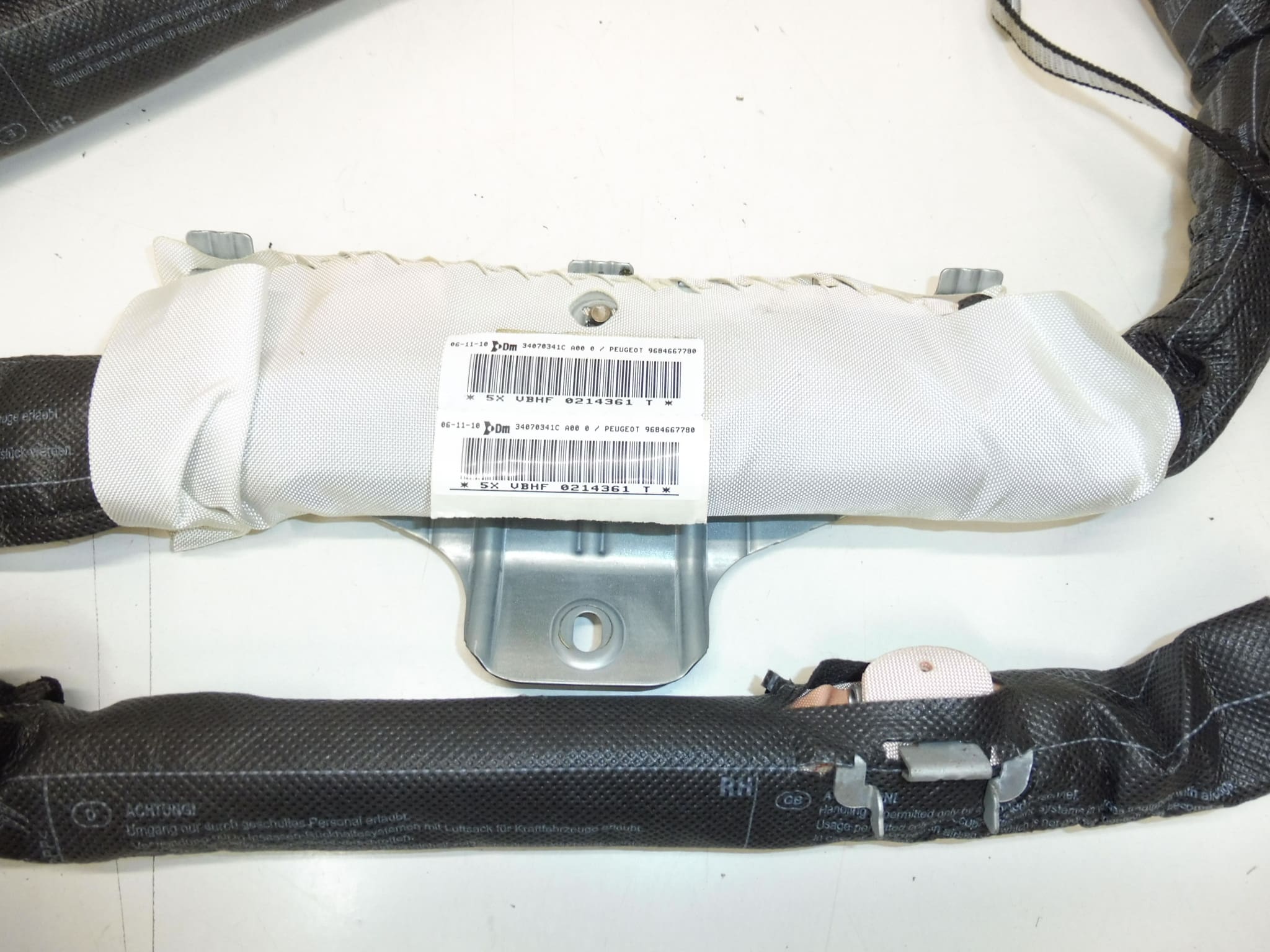 Airbag latéral plafond droit Peugeot 3008 5008 9684667780 8335WP – Image 2