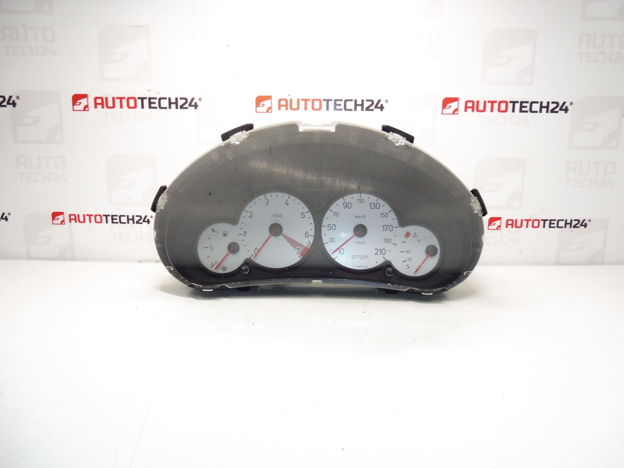 Alarmes compteur Peugeot 206 66000 km 9656729180 6106LL