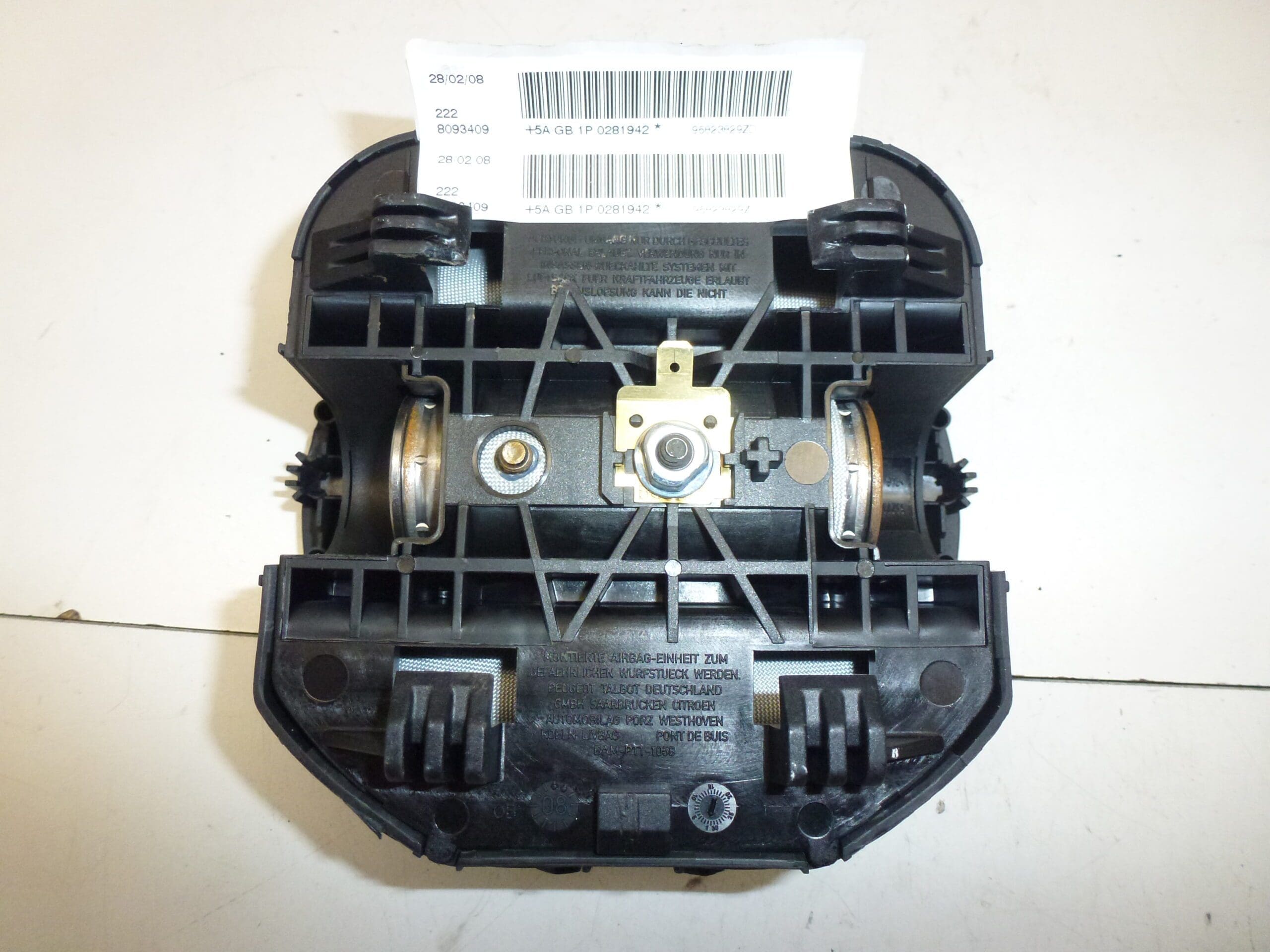 Airbag volant Citroën C4 96823829ZD 4112KF – Image 2