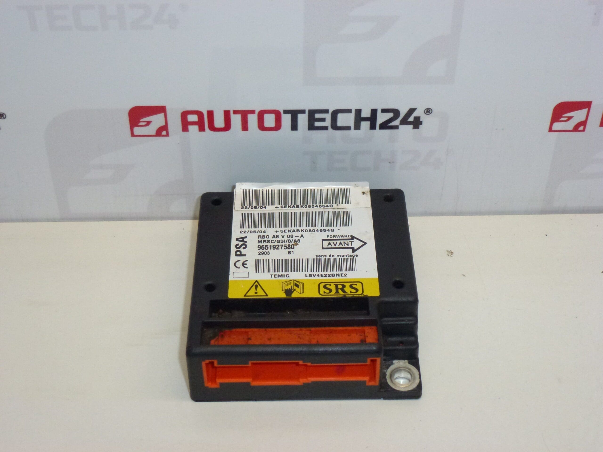 Unité Airbag Citroën C2 C3 9651927580 654583