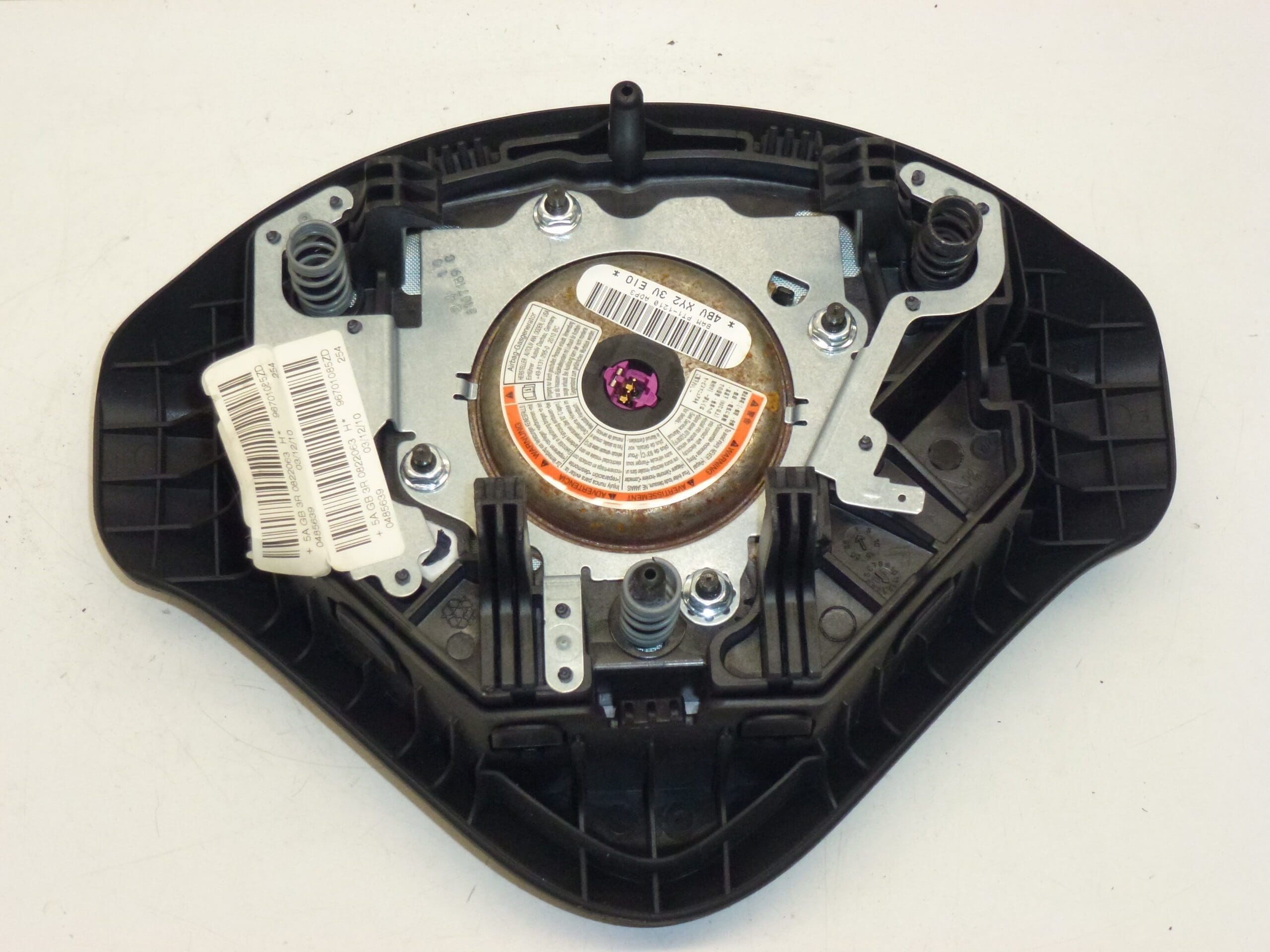 Airbag volant Peugeot 206+ 207 96701085ZD 4112PK – Image 2