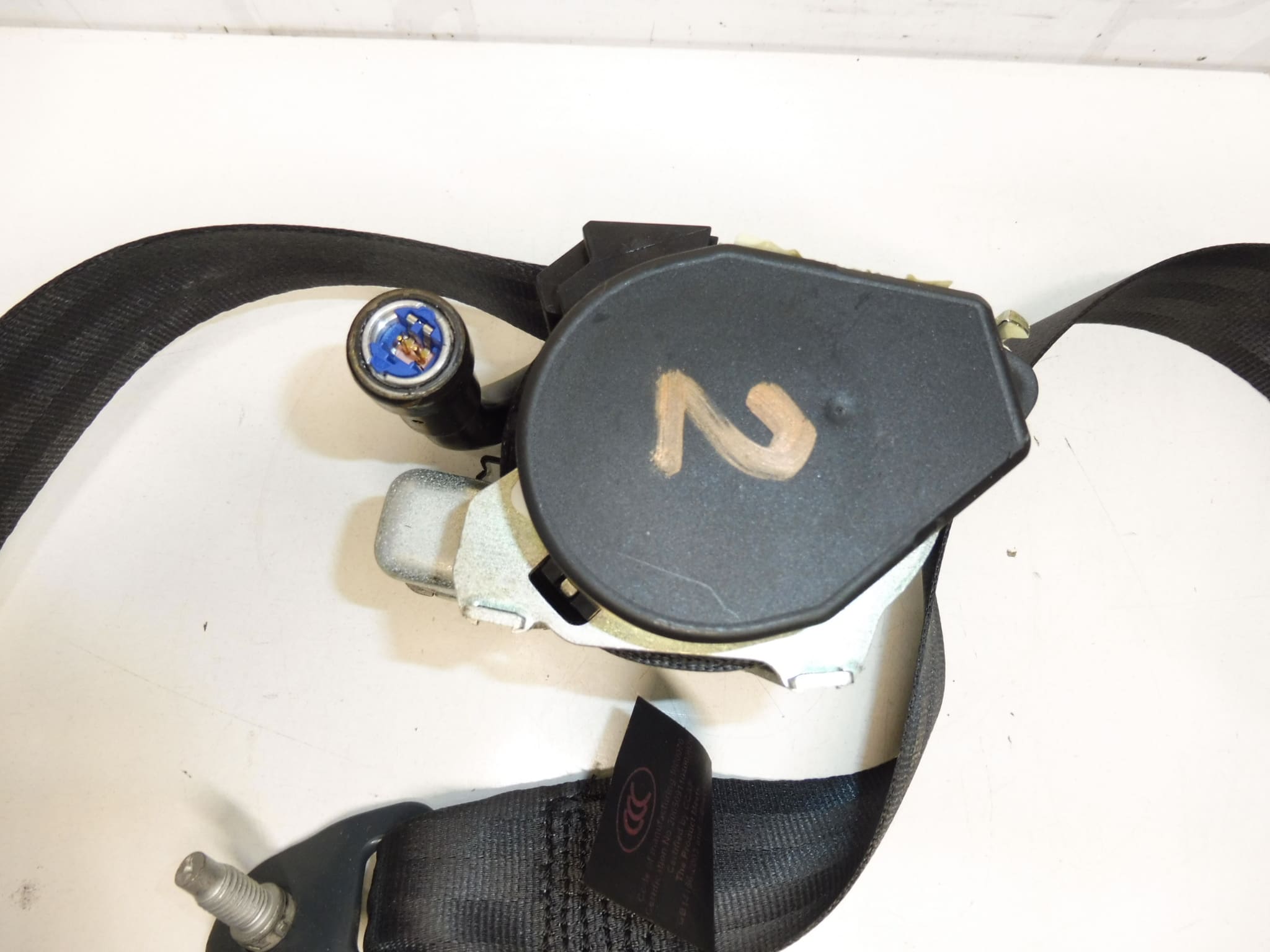 Ceinture de sécurité ceinture pyro droite Peugeot 207 96869044XX 8975JY – Image 2