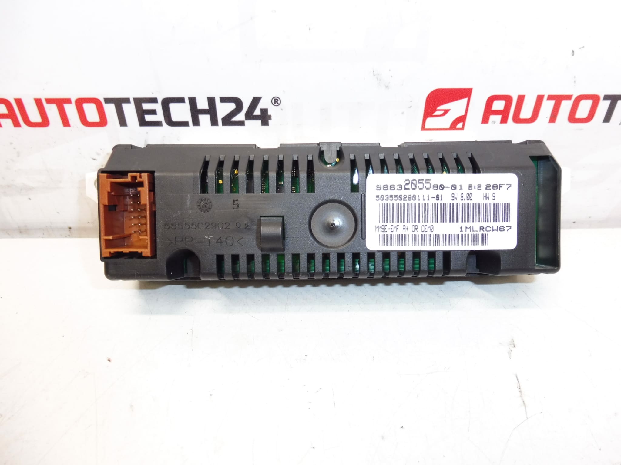 Afficheur autoradio Peugeot 207 9663205580-01 6593F5 – Image 2