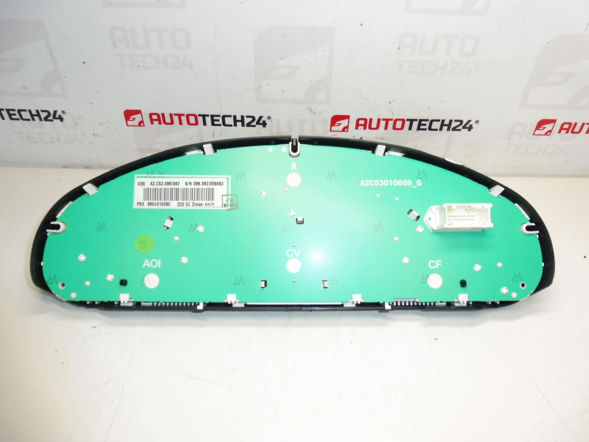 Compteur de vitesse Peugeot 407 280000 km 9654815080 610396 – Image 2