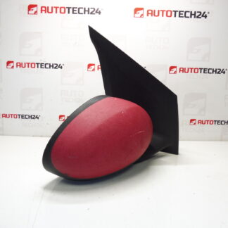 Rétroviseur droit rouge Citroën C1 Peugeot 107 87910-0H010 87910-0H011