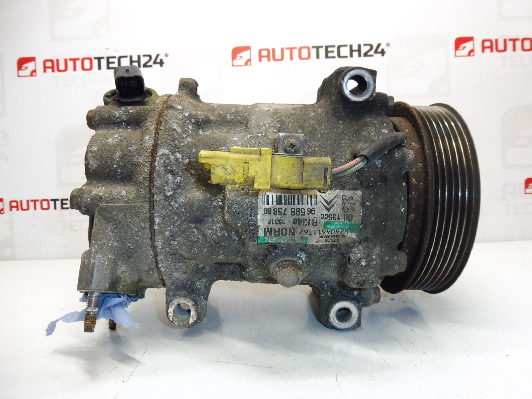 Compresseur de Climatisation Sanden SD7C16 1331F 9659875880