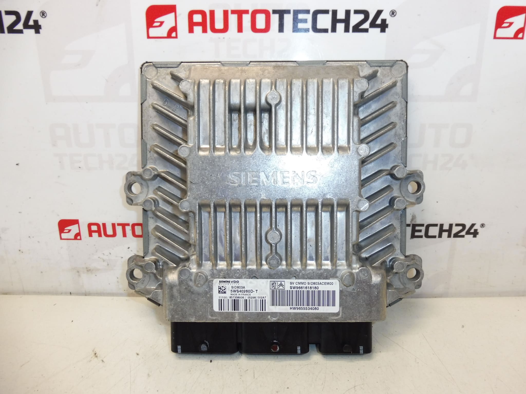 Calculateur Siemens SID 803A 9655534080 5WS40264D-T