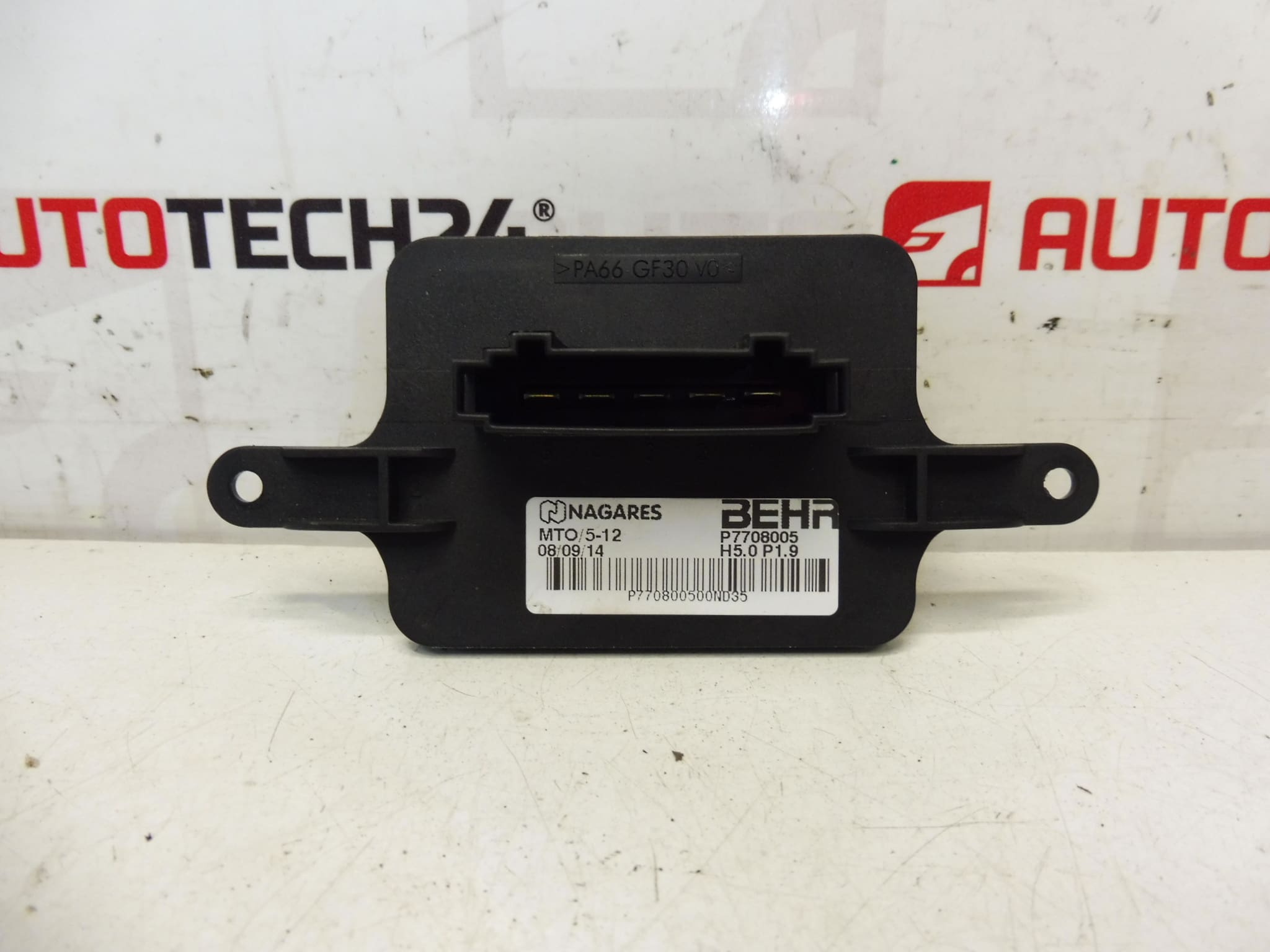 Module de commande du ventilateur de chauffage Peugeot 3008 5008 P7708004 6441CQ – Image 2