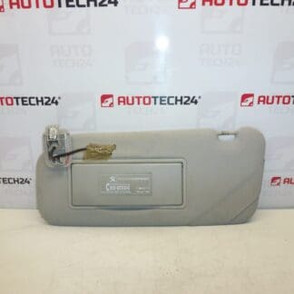 Pare-soleil conducteur Peugeot 407 gauche 8143NZ