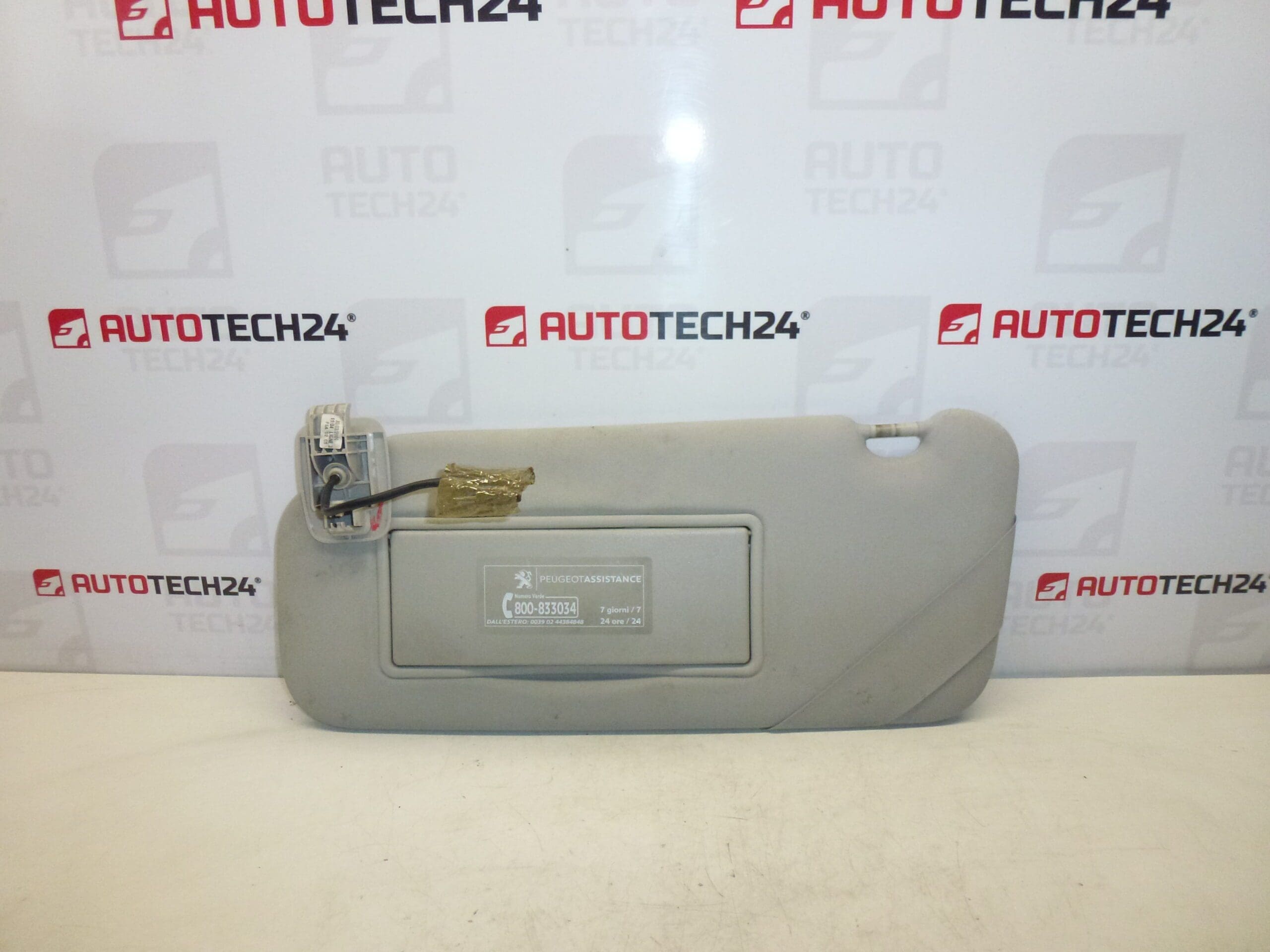 Pare-soleil conducteur Peugeot 407 gauche 8143NZ